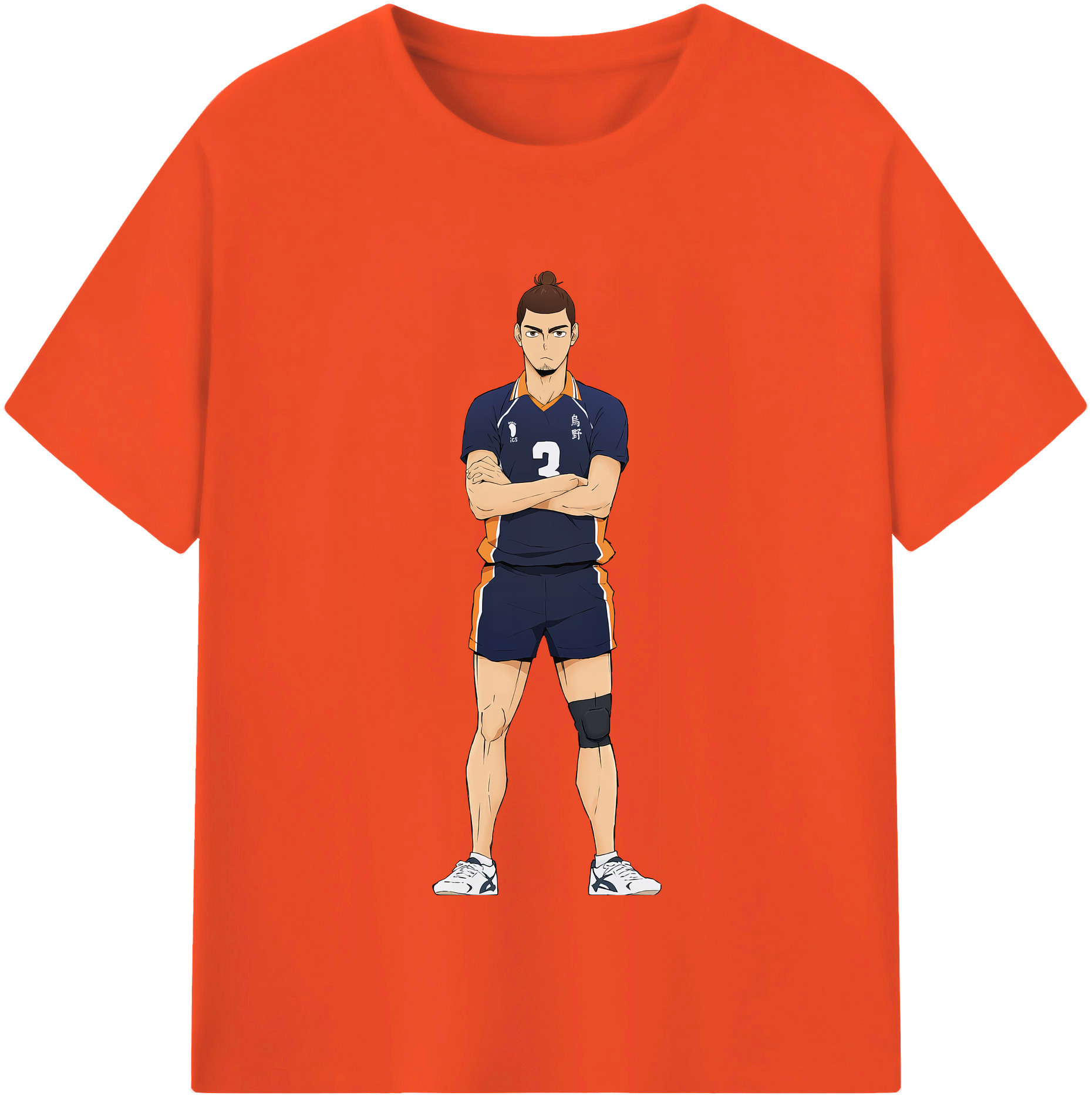 （画像用） ハイキュー!! Haikyu!! 綿100％半袖Tシャツ（フロントプリント）