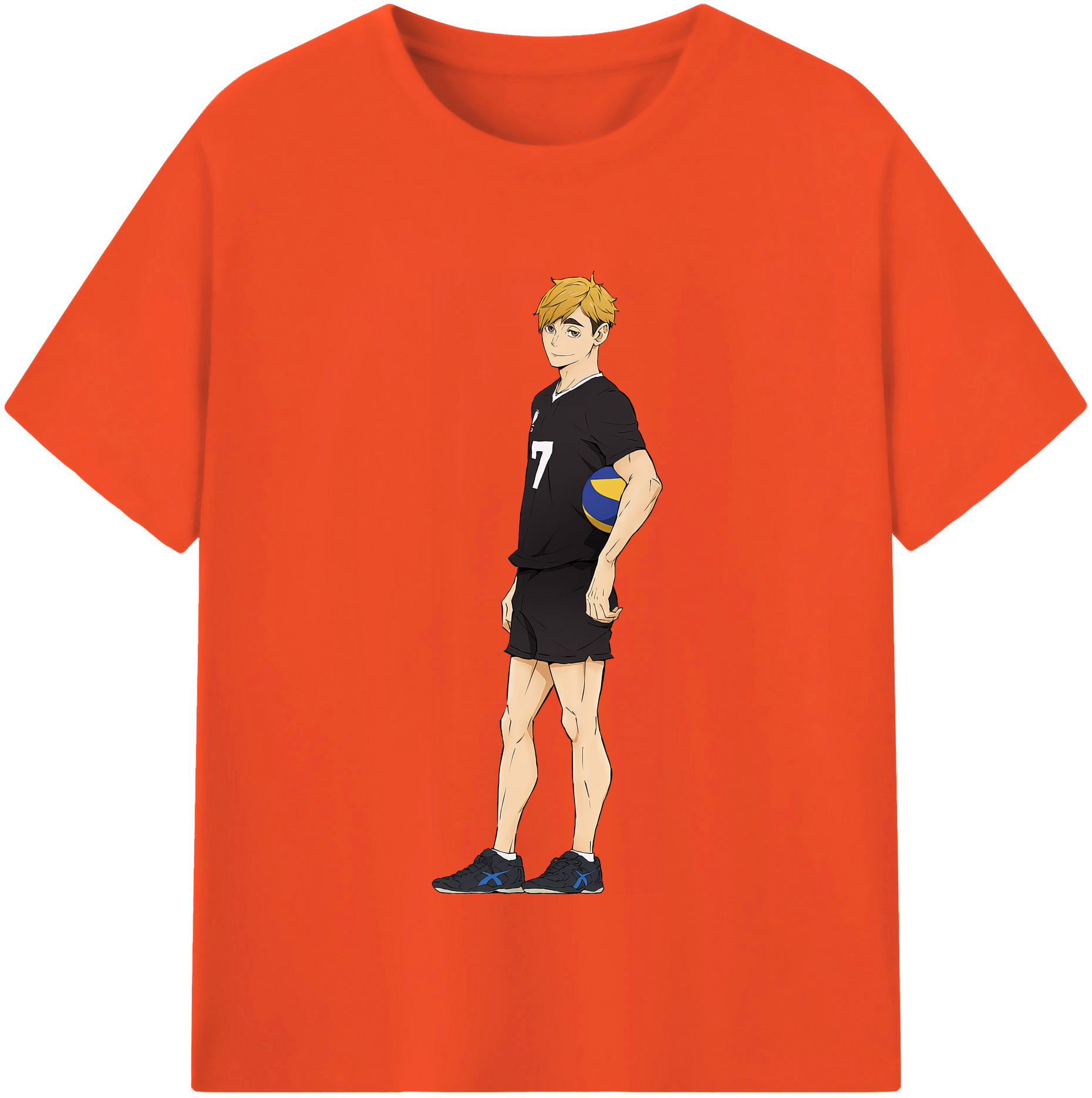 （画像用） ハイキュー!! Haikyu!! 綿100％半袖Tシャツ（フロントプリント）