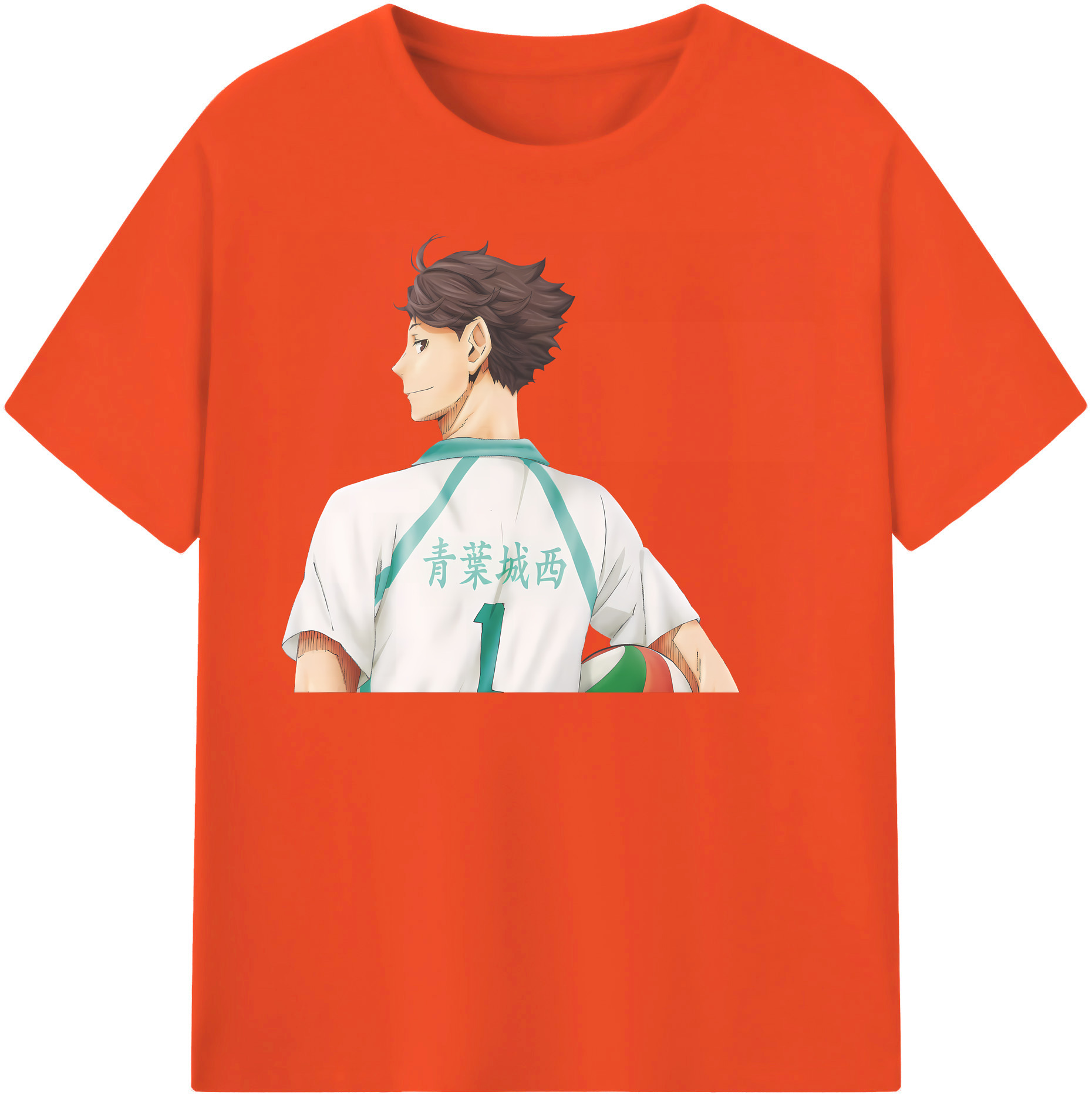 （画像用） ハイキュー!! Haikyu!! 綿100％半袖Tシャツ（フロントプリント）