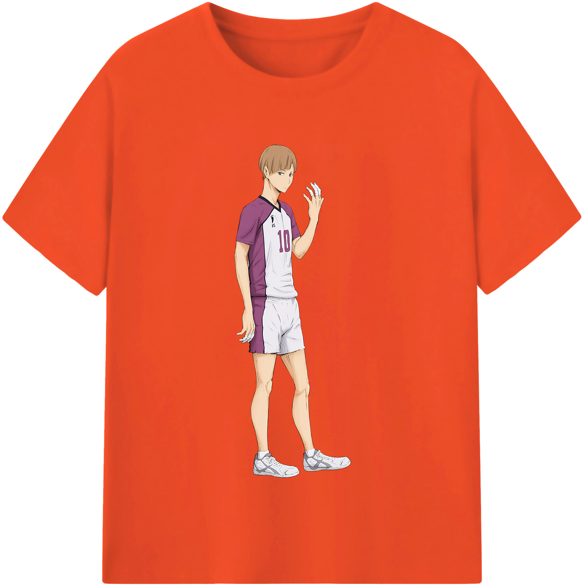 （画像用） ハイキュー!! Haikyu!! 綿100％半袖Tシャツ（フロントプリント）