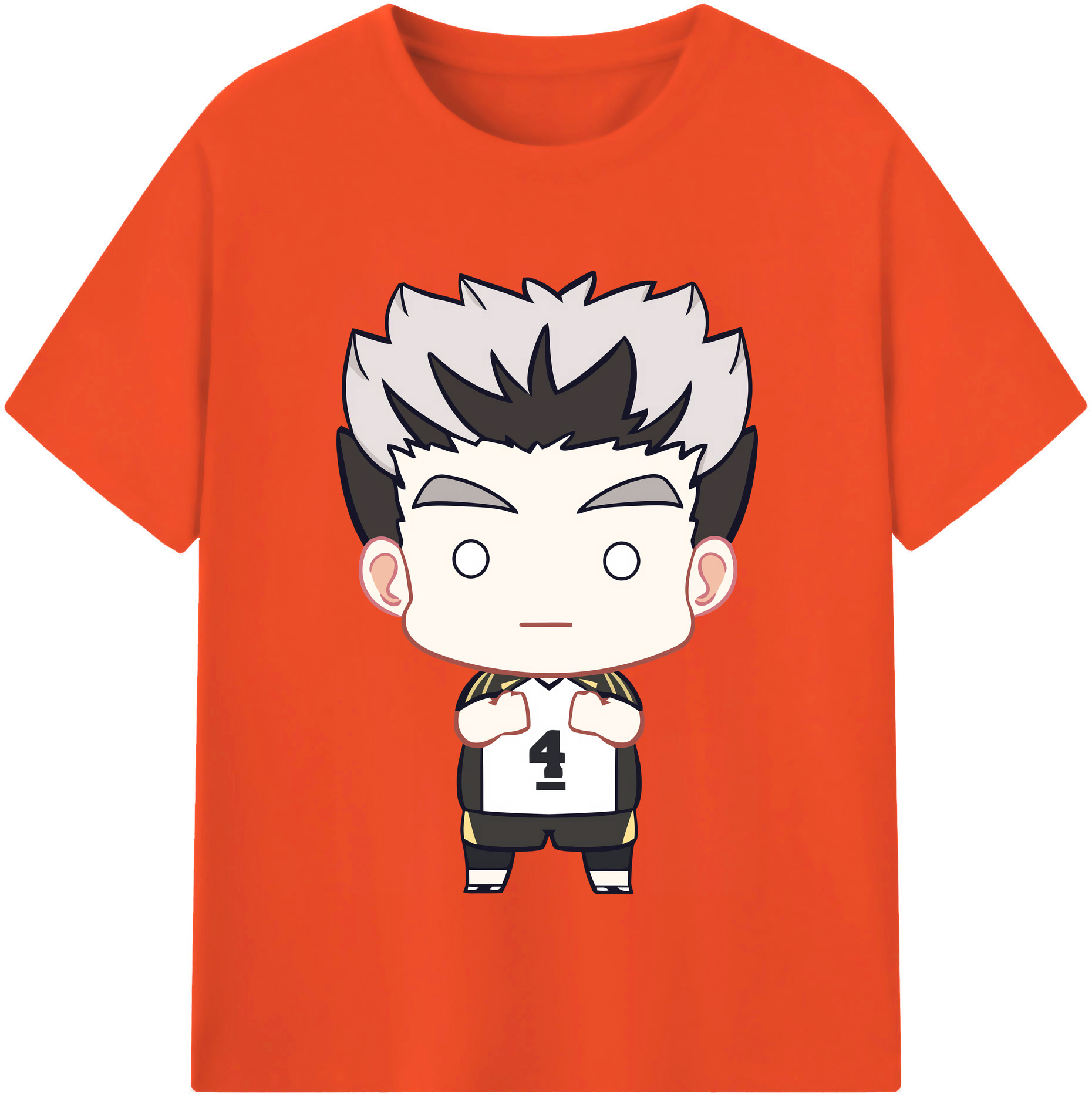 （画像用） ハイキュー!! Haikyu!! 綿100％半袖Tシャツ（フロントプリント）