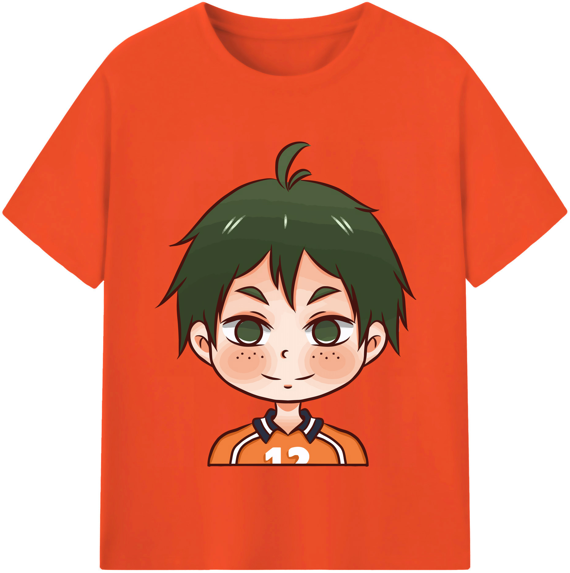（画像用） ハイキュー!! Haikyu!! 綿100％半袖Tシャツ（フロントプリント）