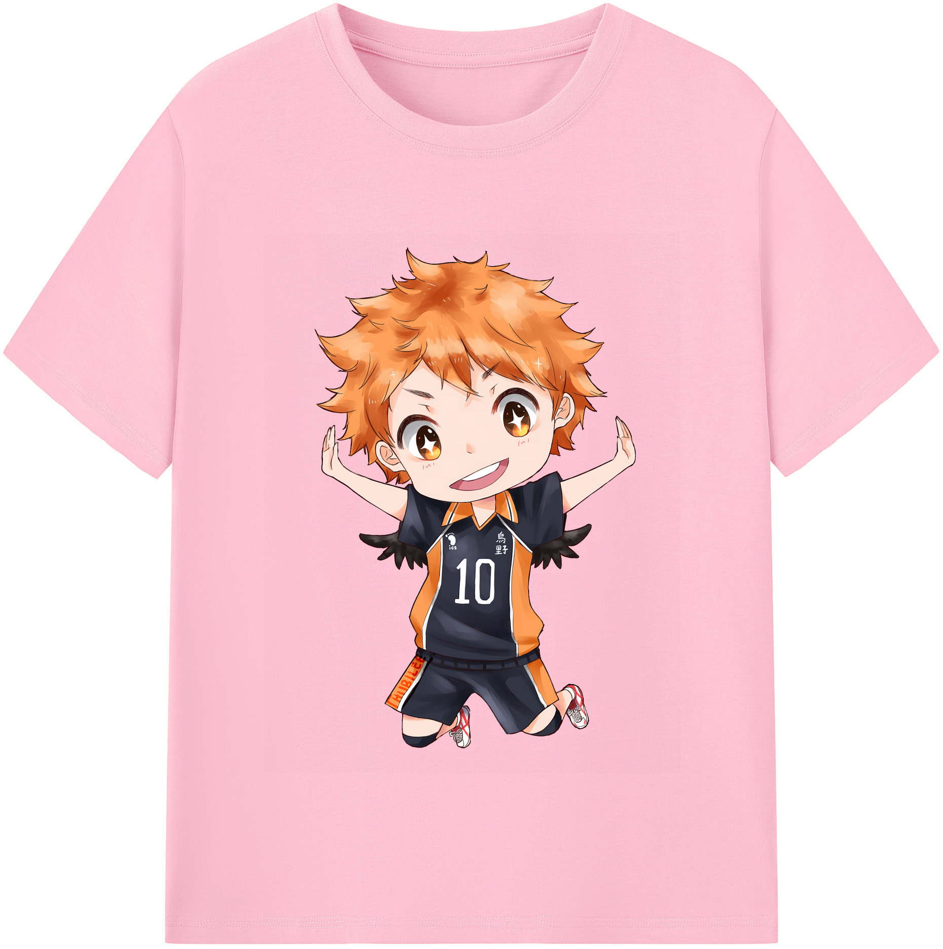 （画像用） ハイキュー!! Haikyu!! 綿100％半袖Tシャツ（フロントプリント）
