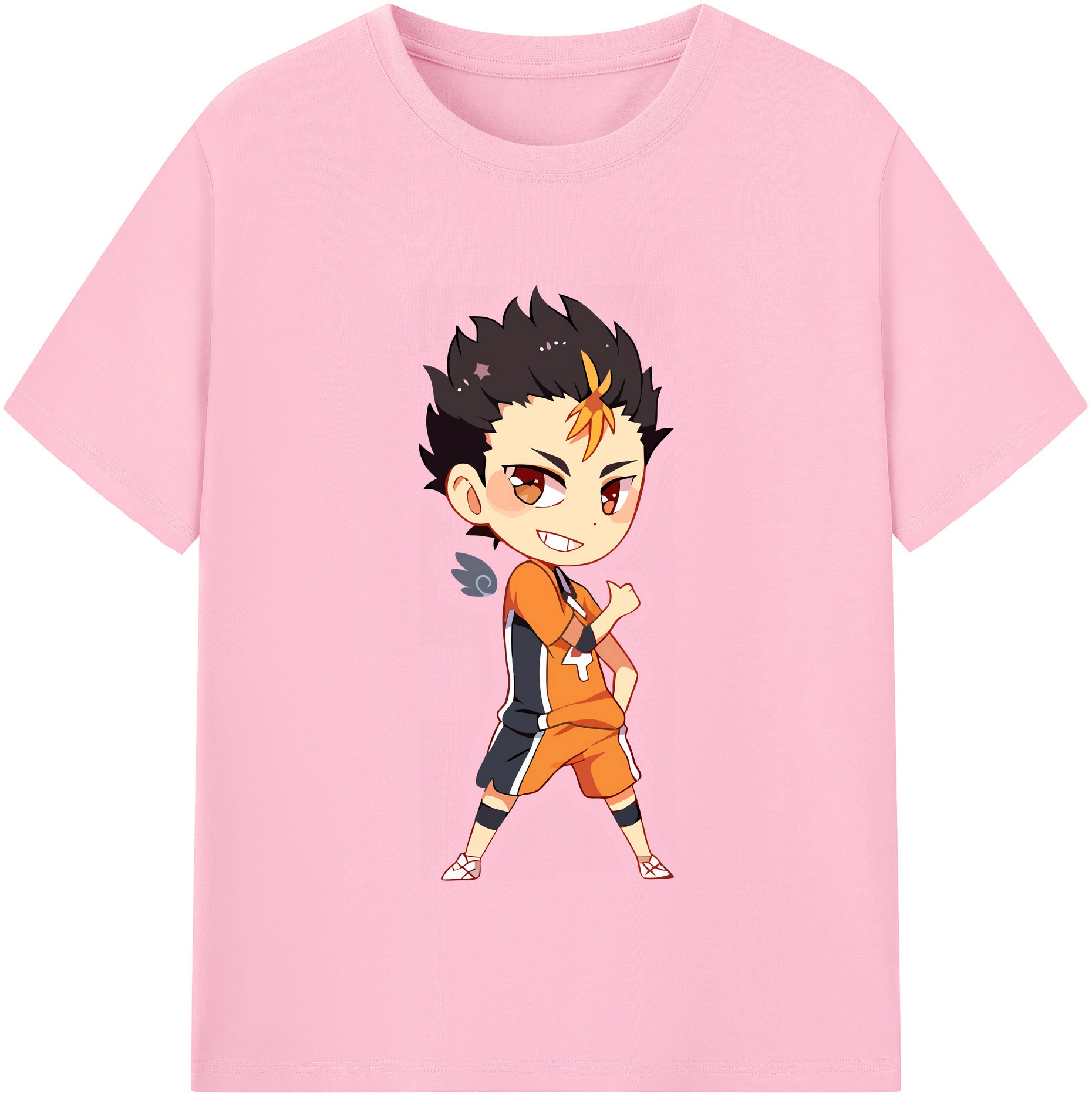 （画像用） ハイキュー!! Haikyu!! 綿100％半袖Tシャツ（フロントプリント）
