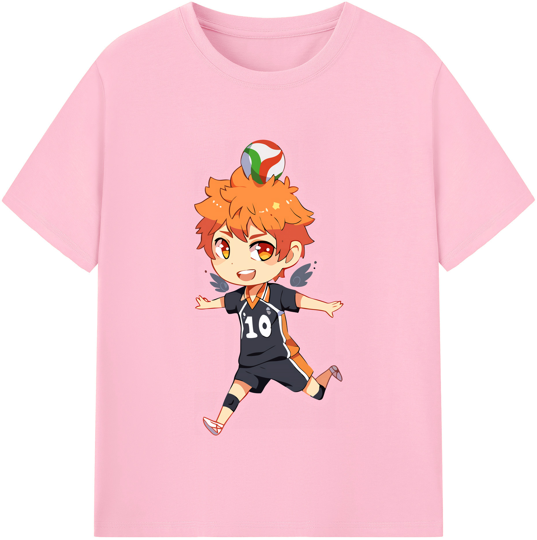 （画像用） ハイキュー!! Haikyu!! 綿100％半袖Tシャツ（フロントプリント）