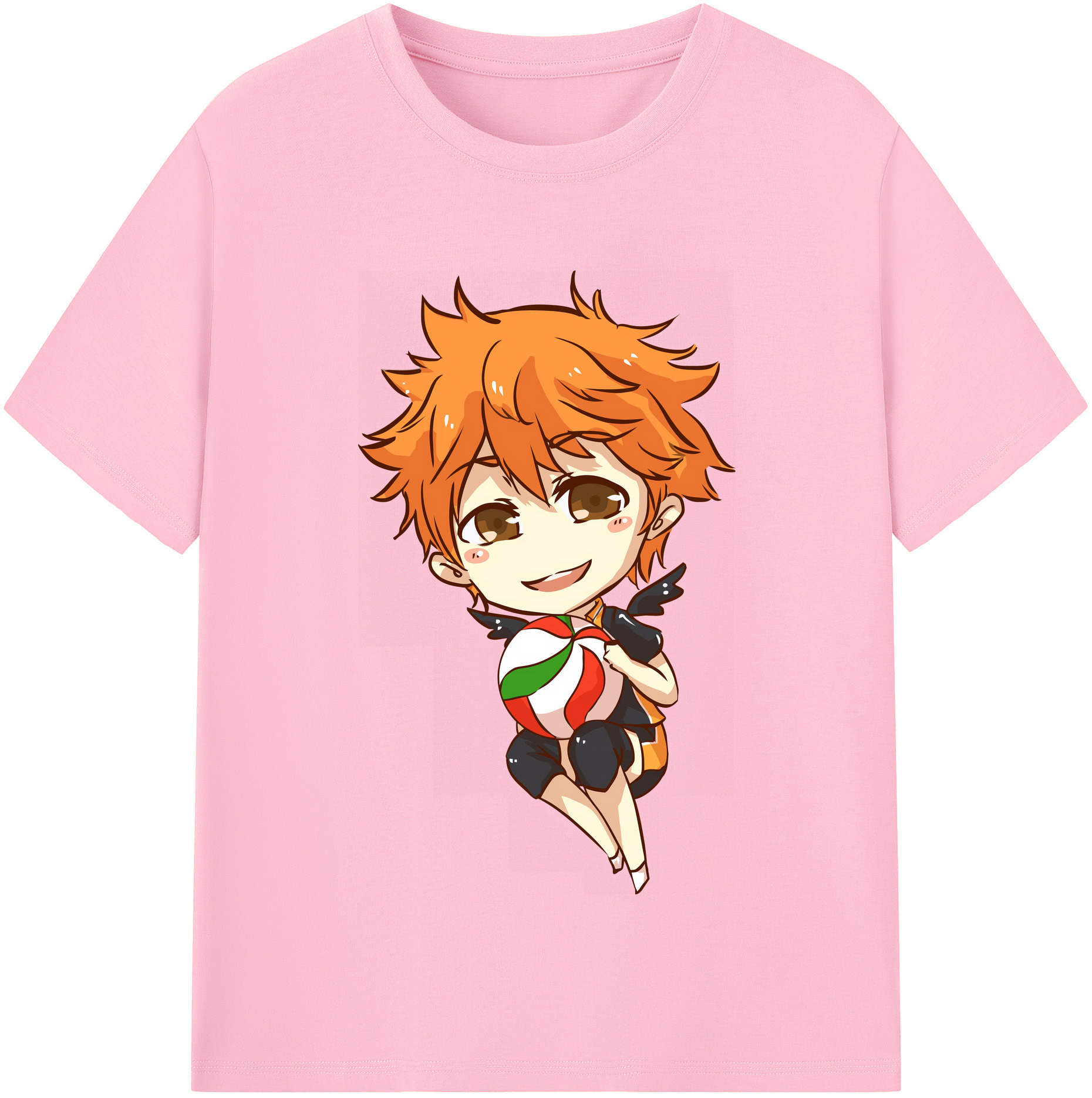 （画像用） ハイキュー!! Haikyu!! 綿100％半袖Tシャツ（フロントプリント）