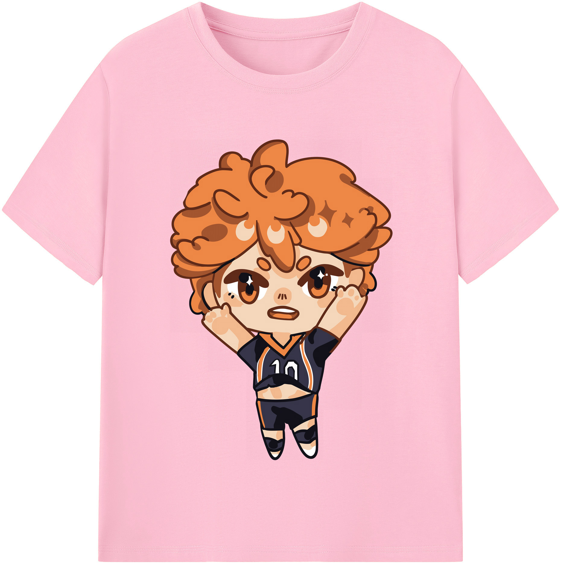 （画像用） ハイキュー!! Haikyu!! 綿100％半袖Tシャツ（フロントプリント）