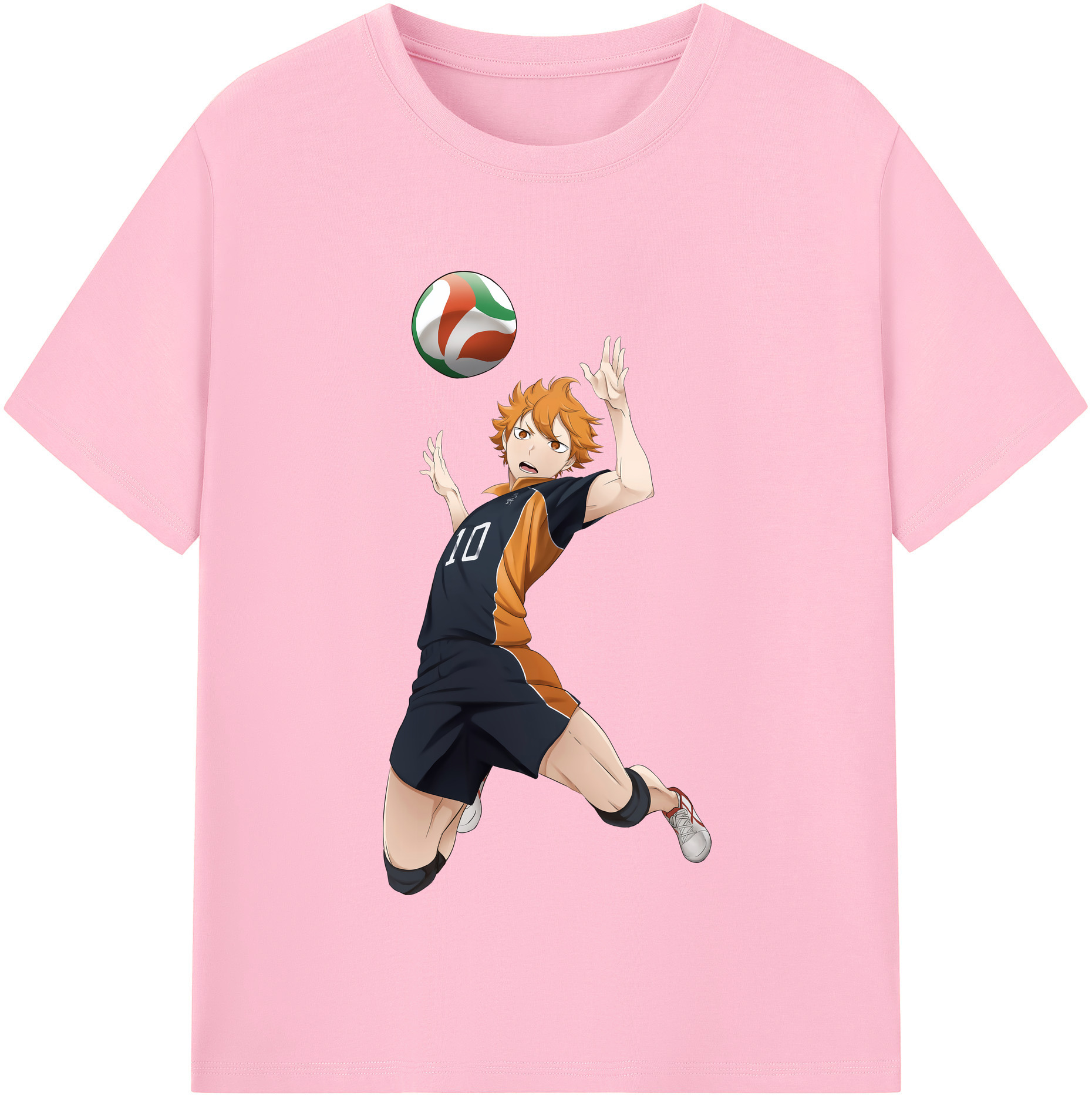 （画像用） ハイキュー!! Haikyu!! 綿100％半袖Tシャツ（フロントプリント）