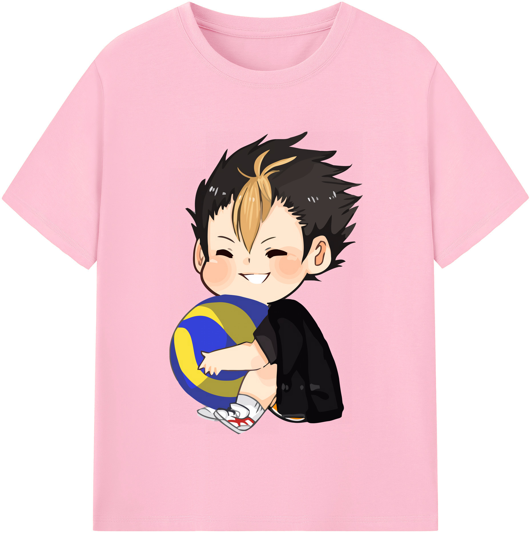 （画像用） ハイキュー!! Haikyu!! 綿100％半袖Tシャツ（フロントプリント）