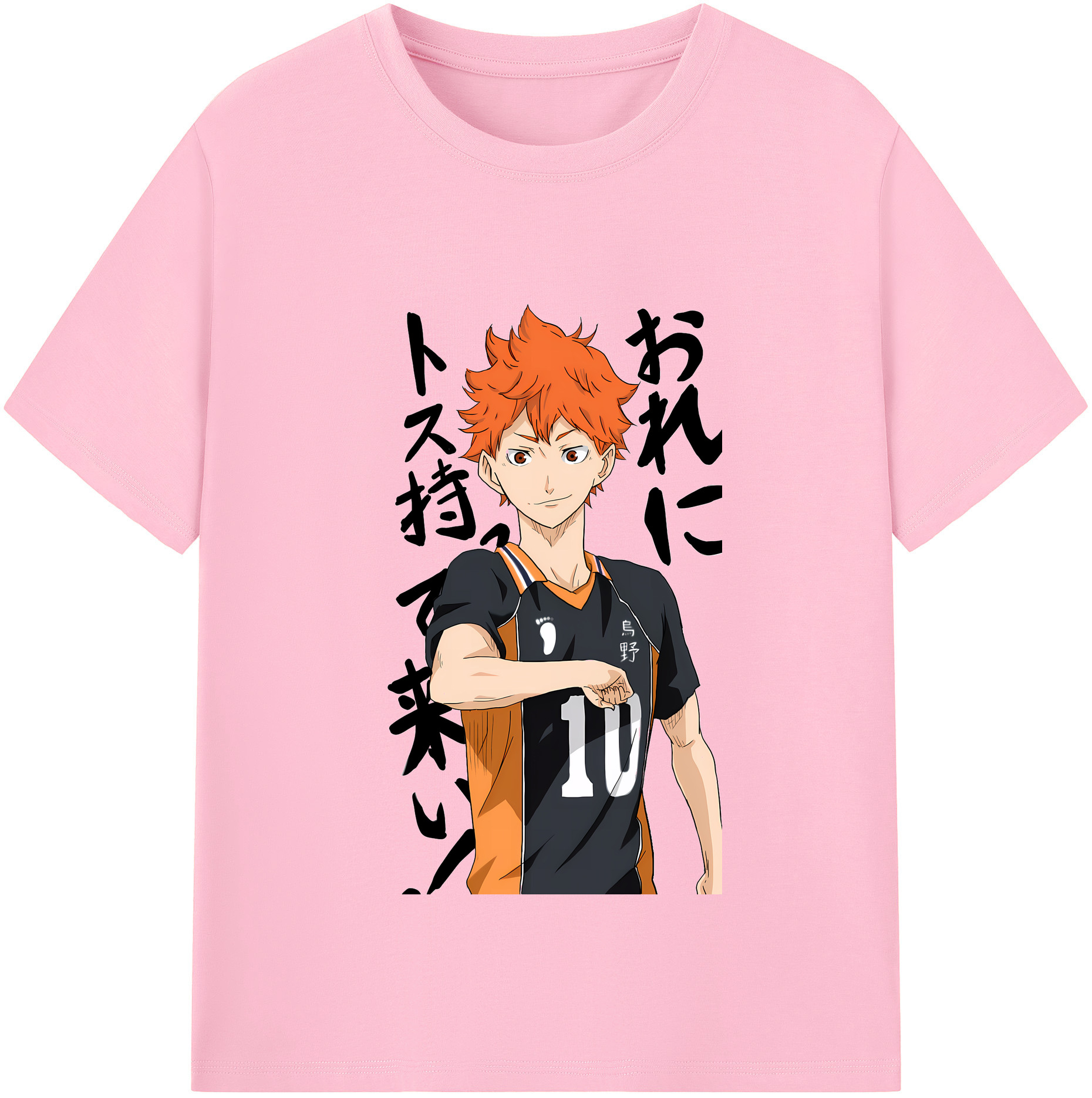 （画像用） ハイキュー!! Haikyu!! 綿100％半袖Tシャツ（フロントプリント）