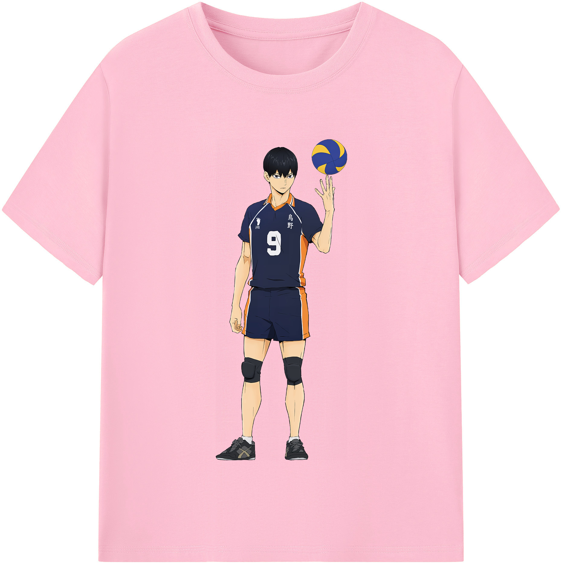 （画像用） ハイキュー!! Haikyu!! 綿100％半袖Tシャツ（フロントプリント）