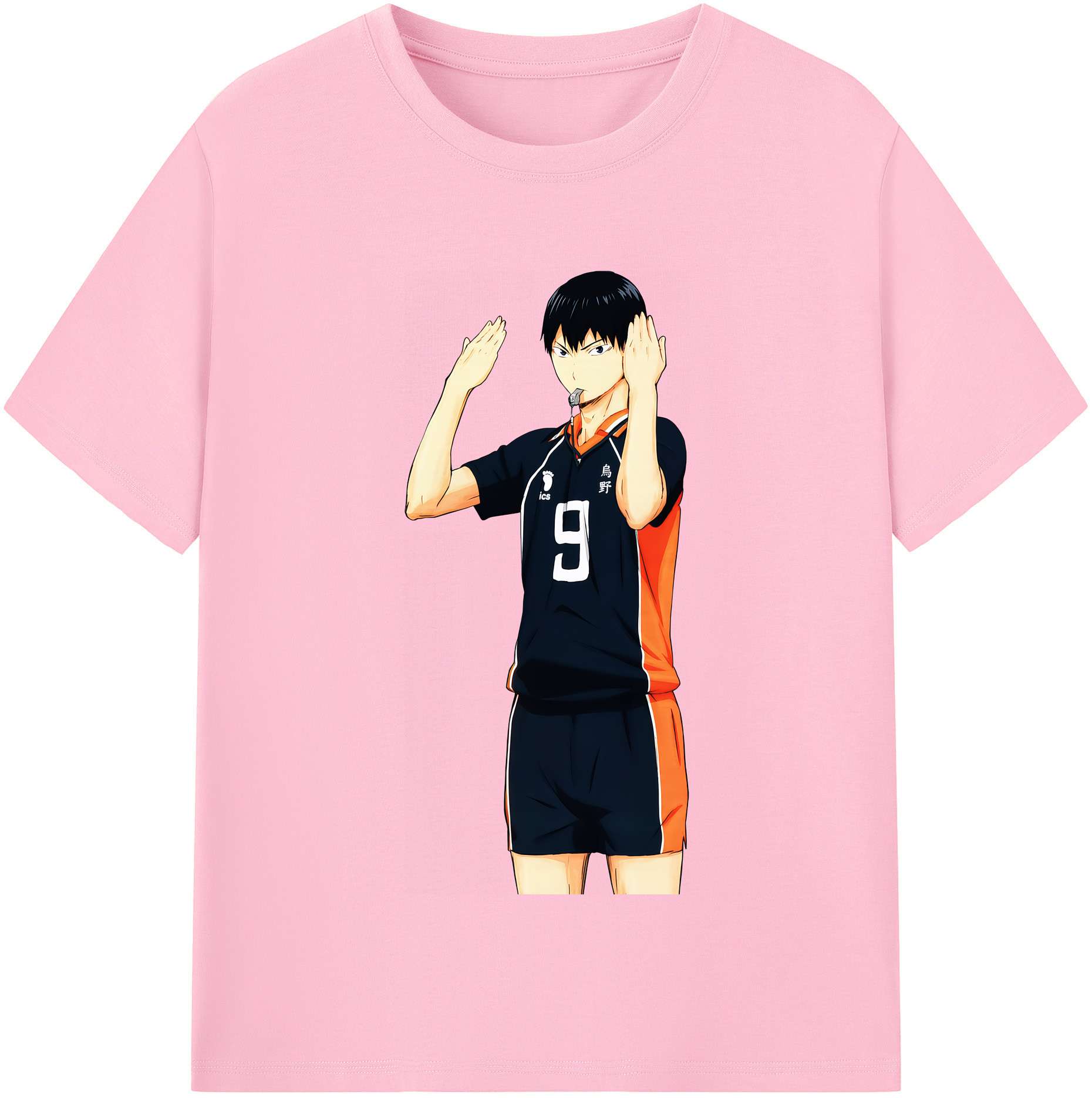 （画像用） ハイキュー!! Haikyu!! 綿100％半袖Tシャツ（フロントプリント）