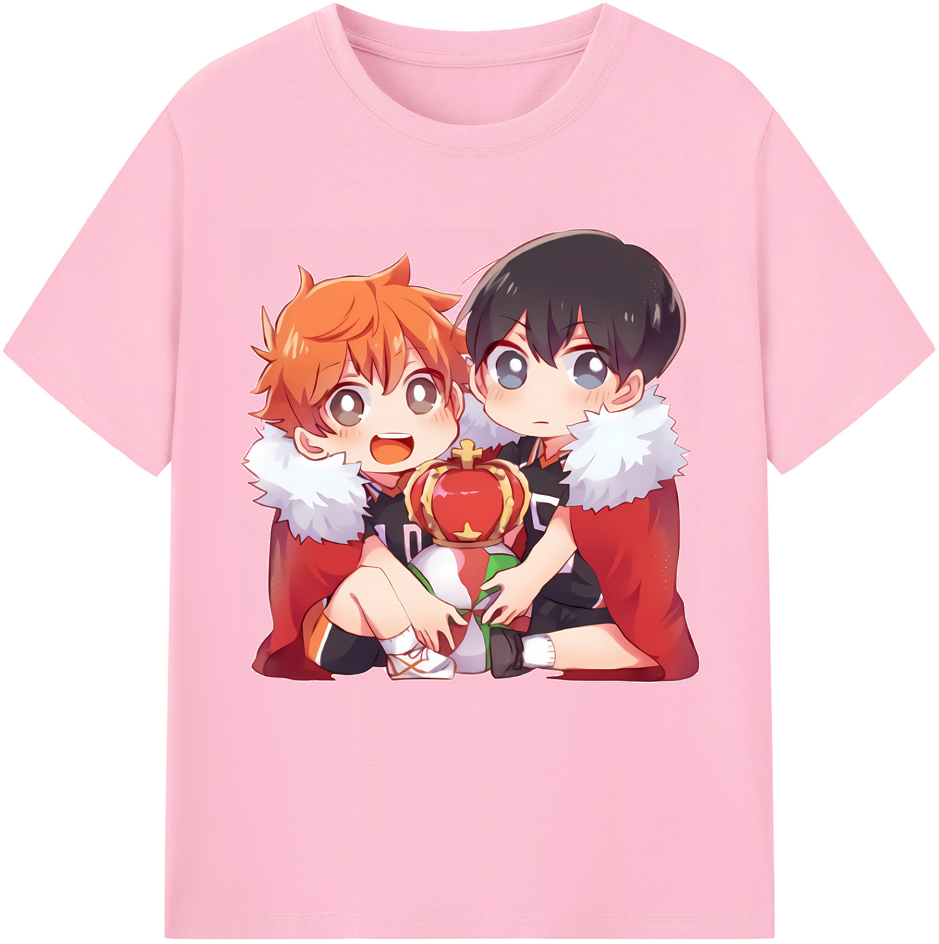 （画像用） ハイキュー!! Haikyu!! 綿100％半袖Tシャツ（フロントプリント）