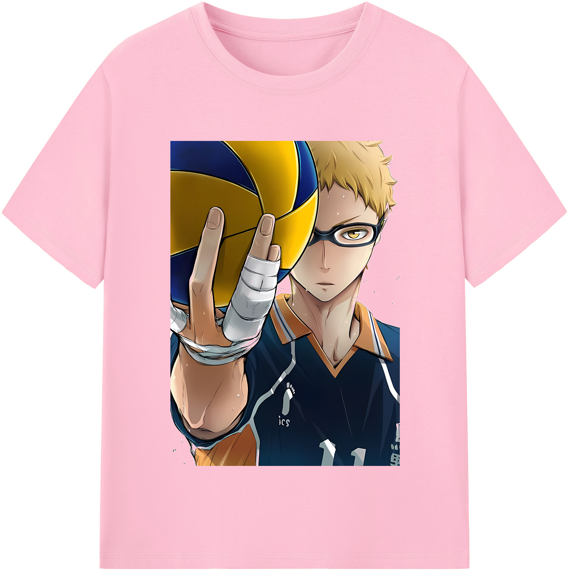 （画像用） ハイキュー!! Haikyu!! 綿100％半袖Tシャツ（フロントプリント）