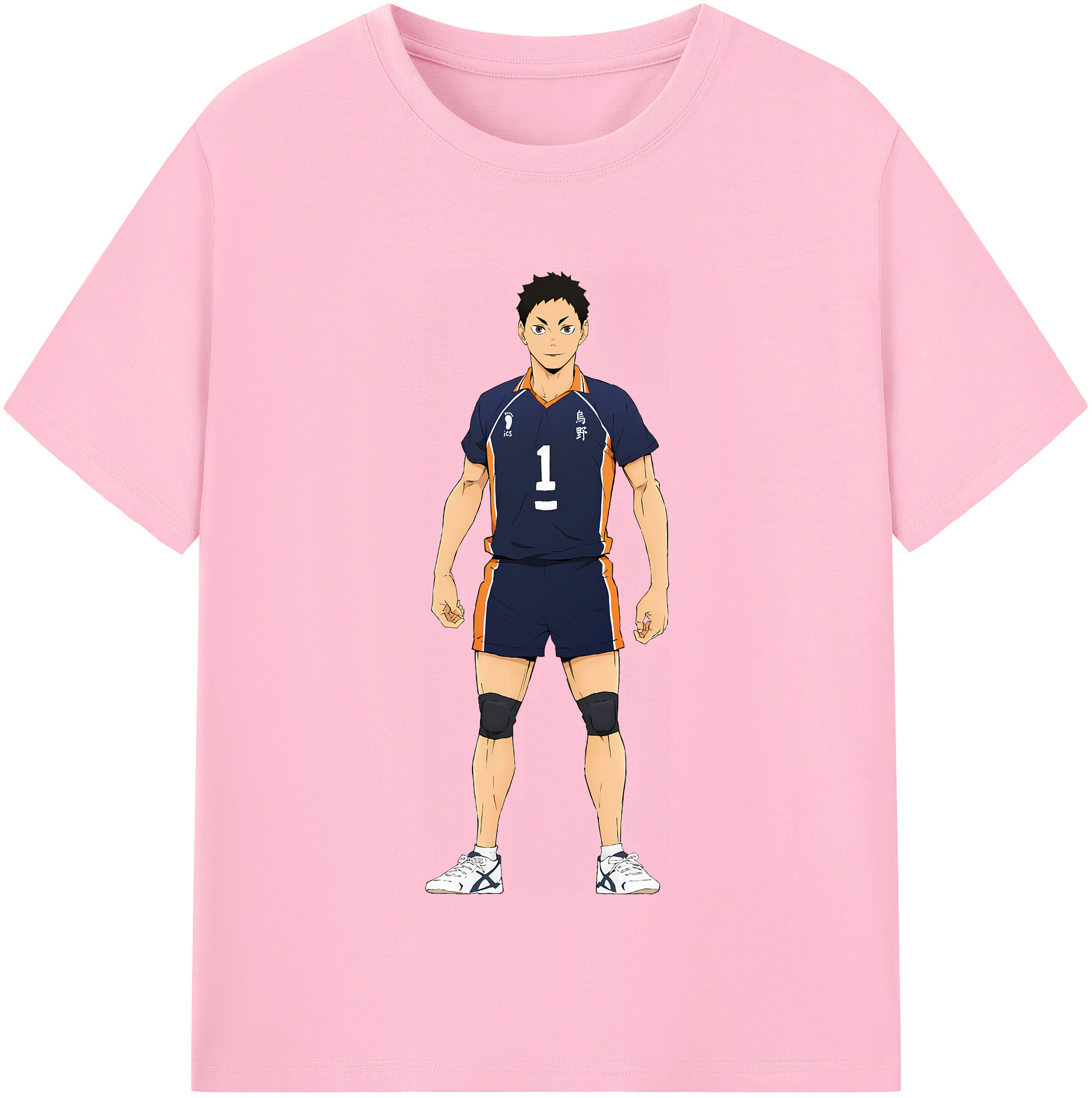 （画像用） ハイキュー!! Haikyu!! 綿100％半袖Tシャツ（フロントプリント）