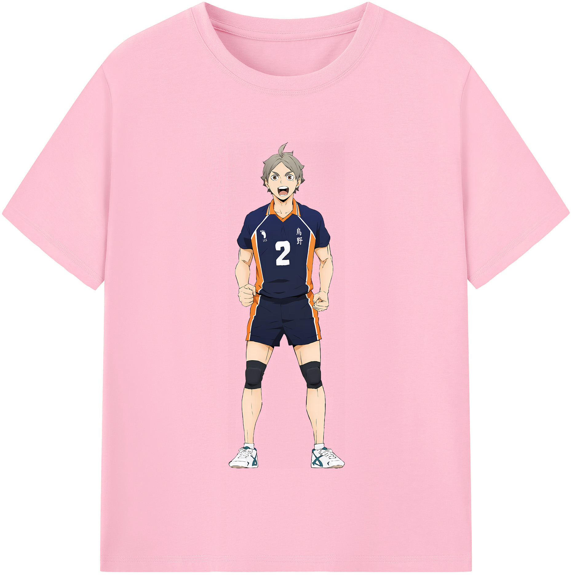 （画像用） ハイキュー!! Haikyu!! 綿100％半袖Tシャツ（フロントプリント）