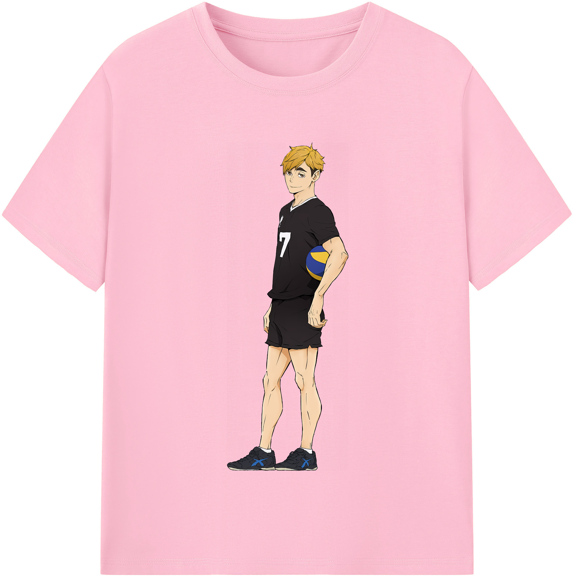 （画像用） ハイキュー!! Haikyu!! 綿100％半袖Tシャツ（フロントプリント）