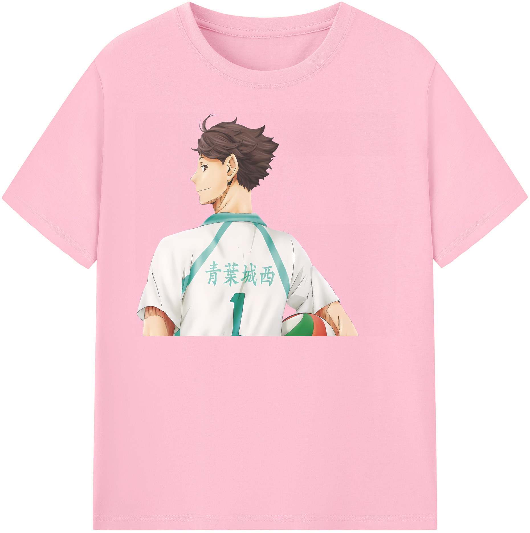 （画像用） ハイキュー!! Haikyu!! 綿100％半袖Tシャツ（フロントプリント）