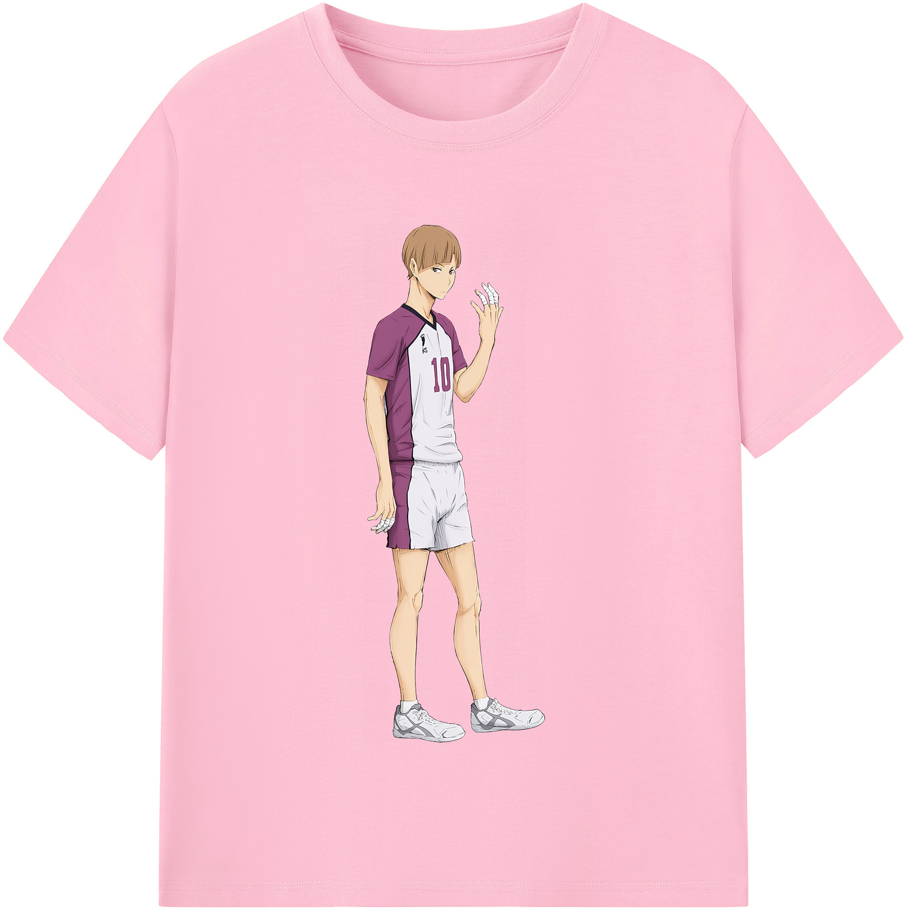 （画像用） ハイキュー!! Haikyu!! 綿100％半袖Tシャツ（フロントプリント）