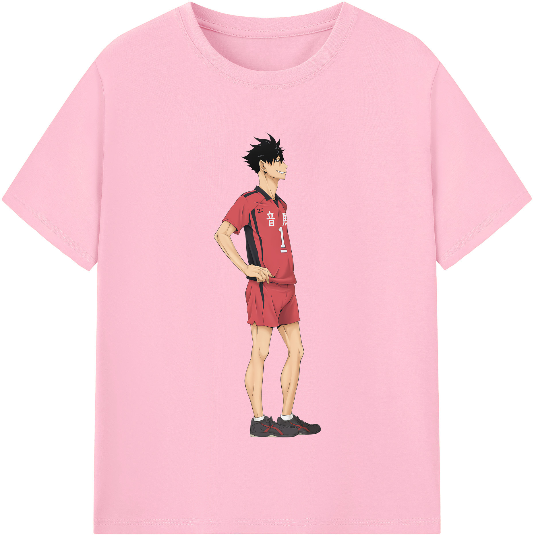 （画像用） ハイキュー!! Haikyu!! 綿100％半袖Tシャツ（フロントプリント）