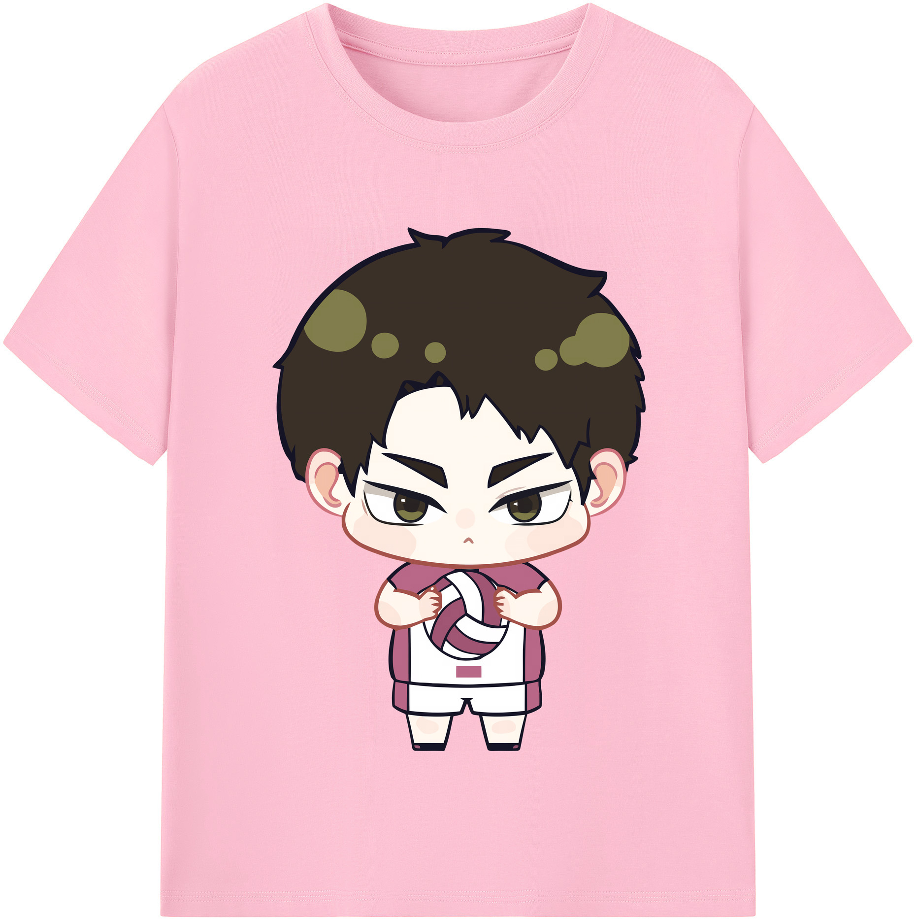 （画像用） ハイキュー!! Haikyu!! 綿100％半袖Tシャツ（フロントプリント）