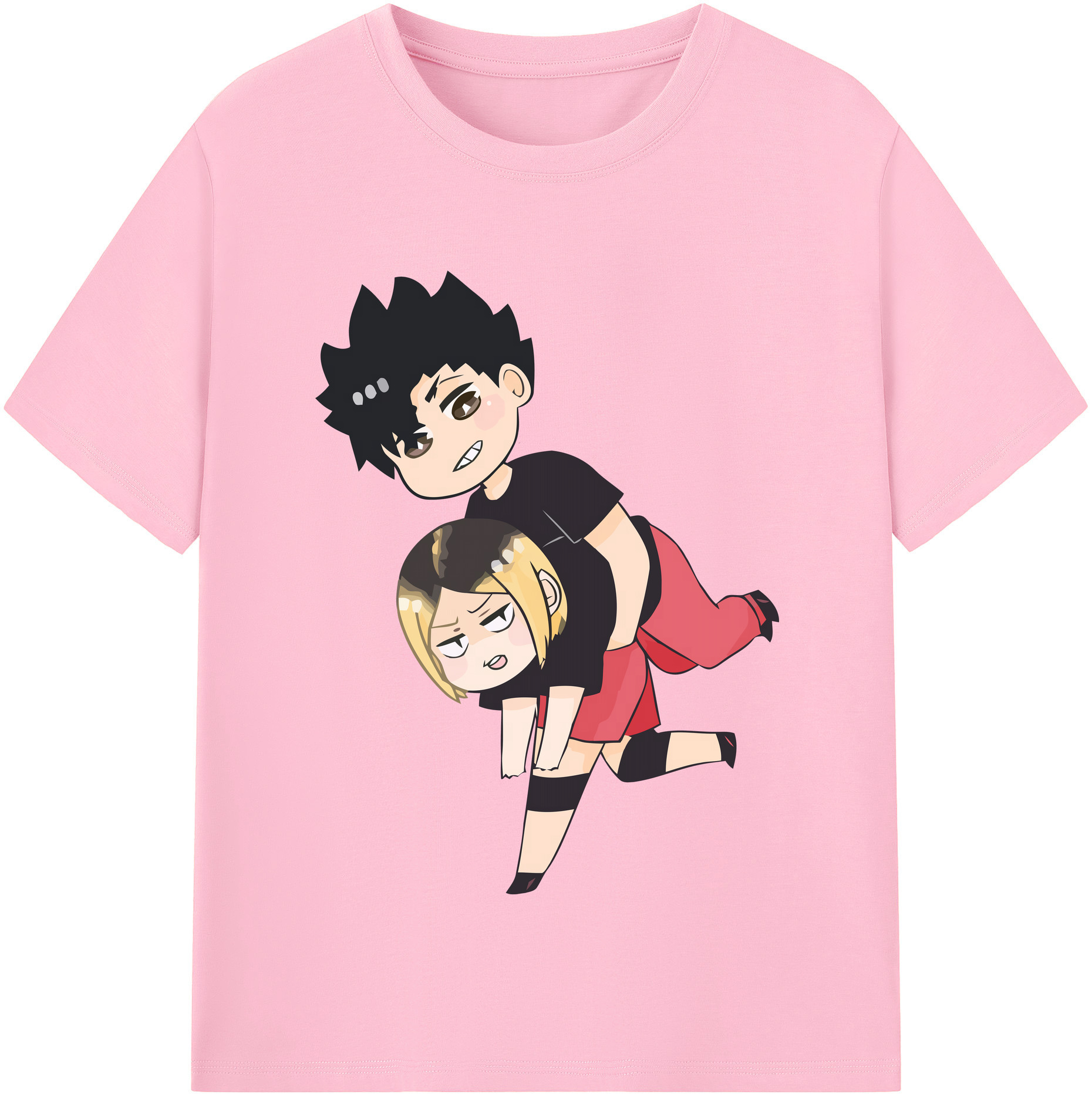（画像用） ハイキュー!! Haikyu!! 綿100％半袖Tシャツ（フロントプリント）