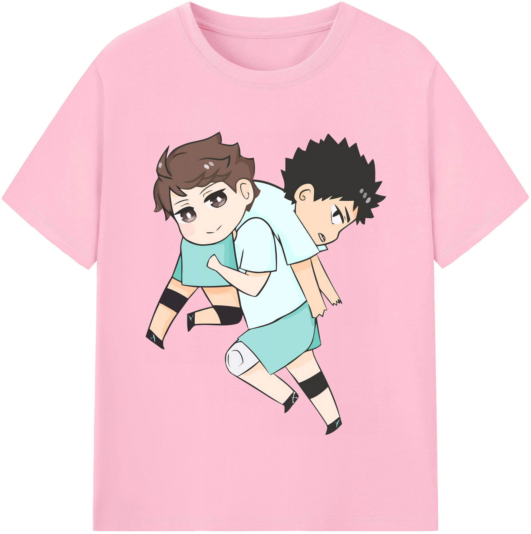 （画像用） ハイキュー!! Haikyu!! 綿100％半袖Tシャツ（フロントプリント）