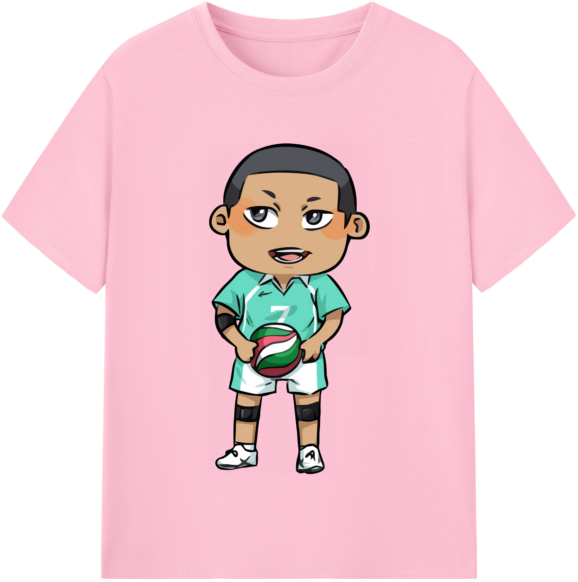 （画像用） ハイキュー!! Haikyu!! 綿100％半袖Tシャツ（フロントプリント）