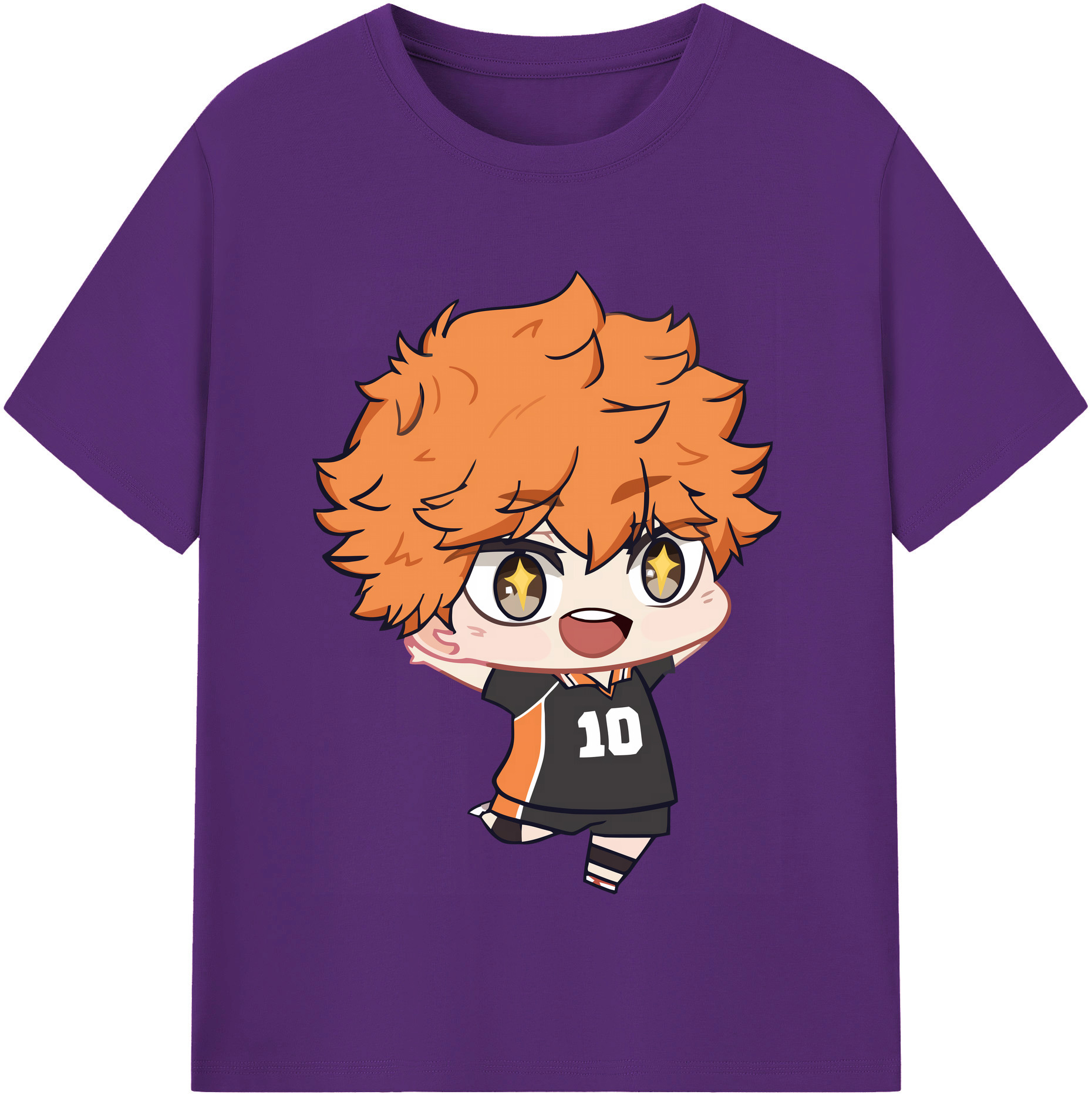 （画像用） ハイキュー!! Haikyu!! 綿100％半袖Tシャツ（フロントプリント）
