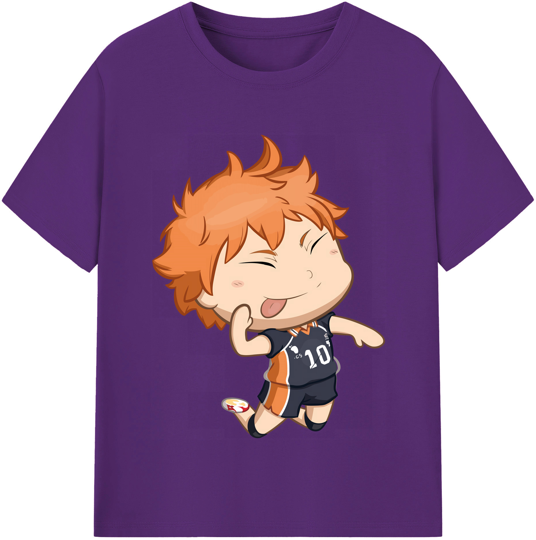 （画像用） ハイキュー!! Haikyu!! 綿100％半袖Tシャツ（フロントプリント）