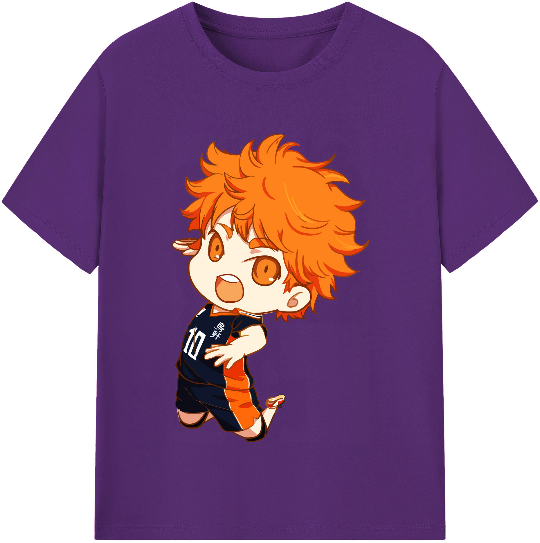 （画像用） ハイキュー!! Haikyu!! 綿100％半袖Tシャツ（フロントプリント）