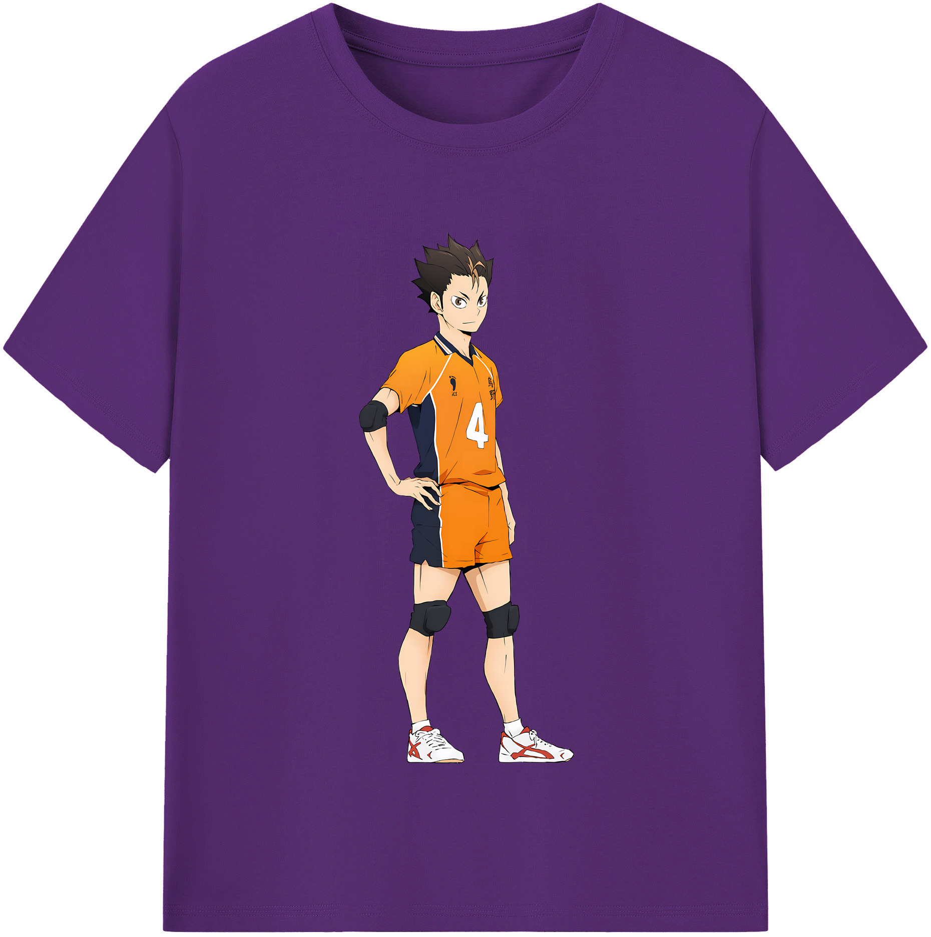 （画像用） ハイキュー!! Haikyu!! 綿100％半袖Tシャツ（フロントプリント）