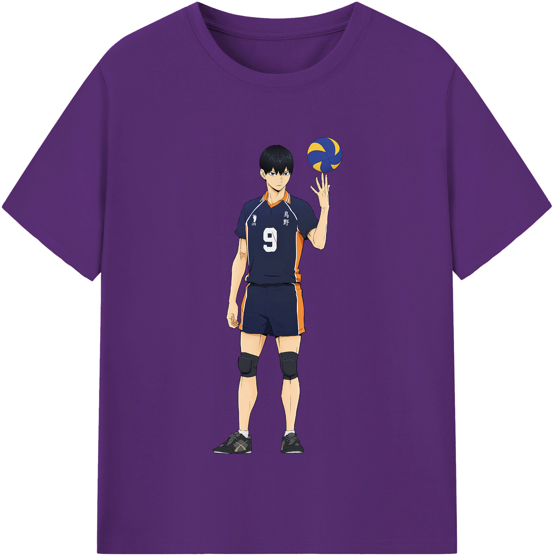 （画像用） ハイキュー!! Haikyu!! 綿100％半袖Tシャツ（フロントプリント）
