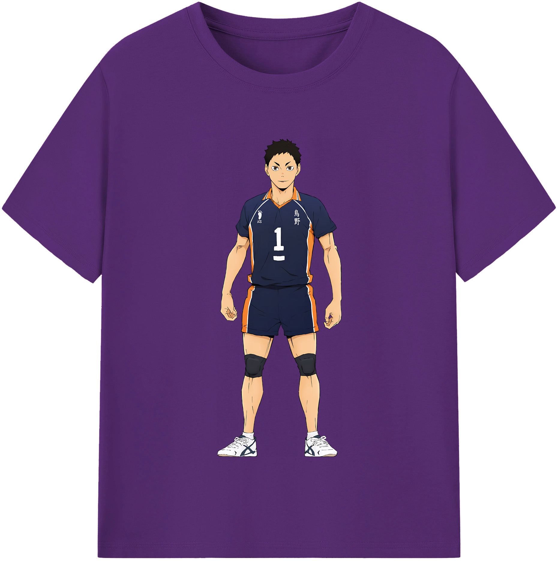 （画像用） ハイキュー!! Haikyu!! 綿100％半袖Tシャツ（フロントプリント）