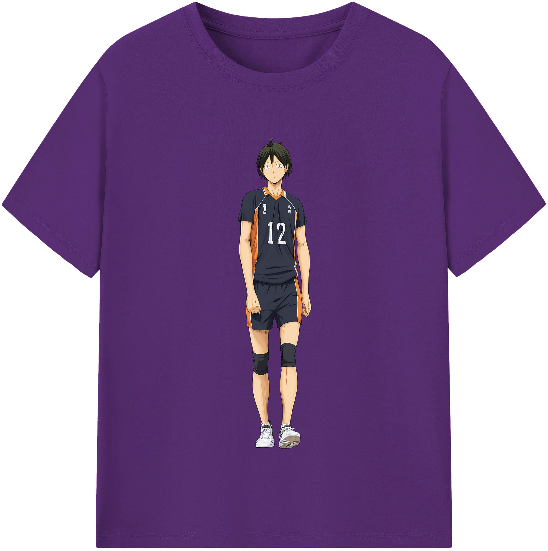 （画像用） ハイキュー!! Haikyu!! 綿100％半袖Tシャツ（フロントプリント）