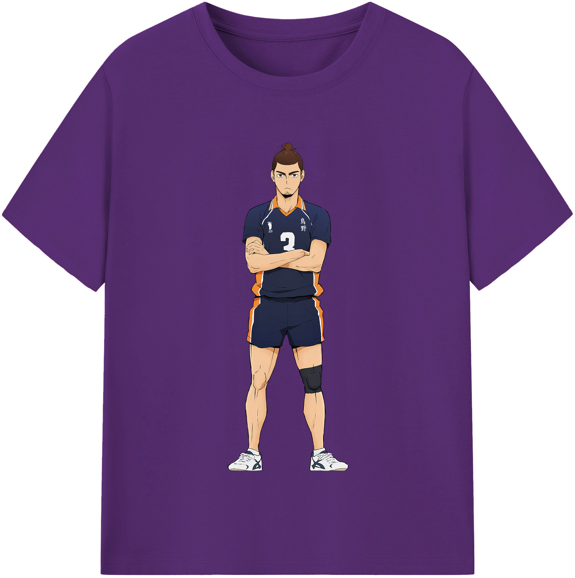 （画像用） ハイキュー!! Haikyu!! 綿100％半袖Tシャツ（フロントプリント）