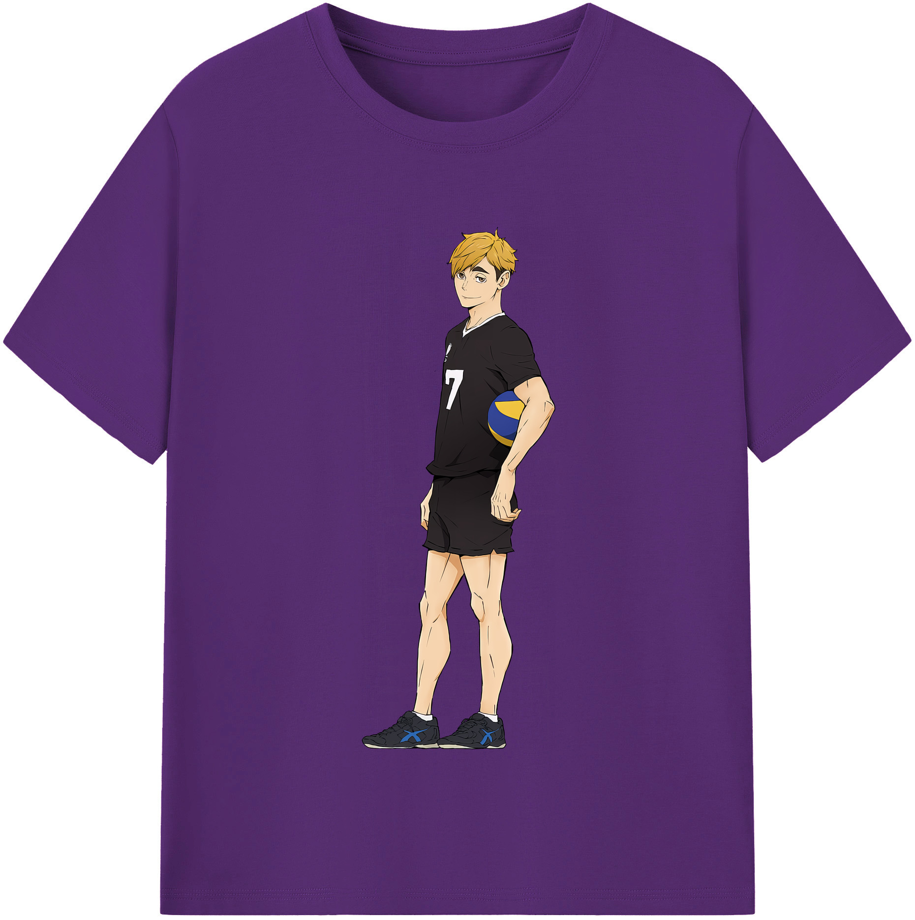 （画像用） ハイキュー!! Haikyu!! 綿100％半袖Tシャツ（フロントプリント）