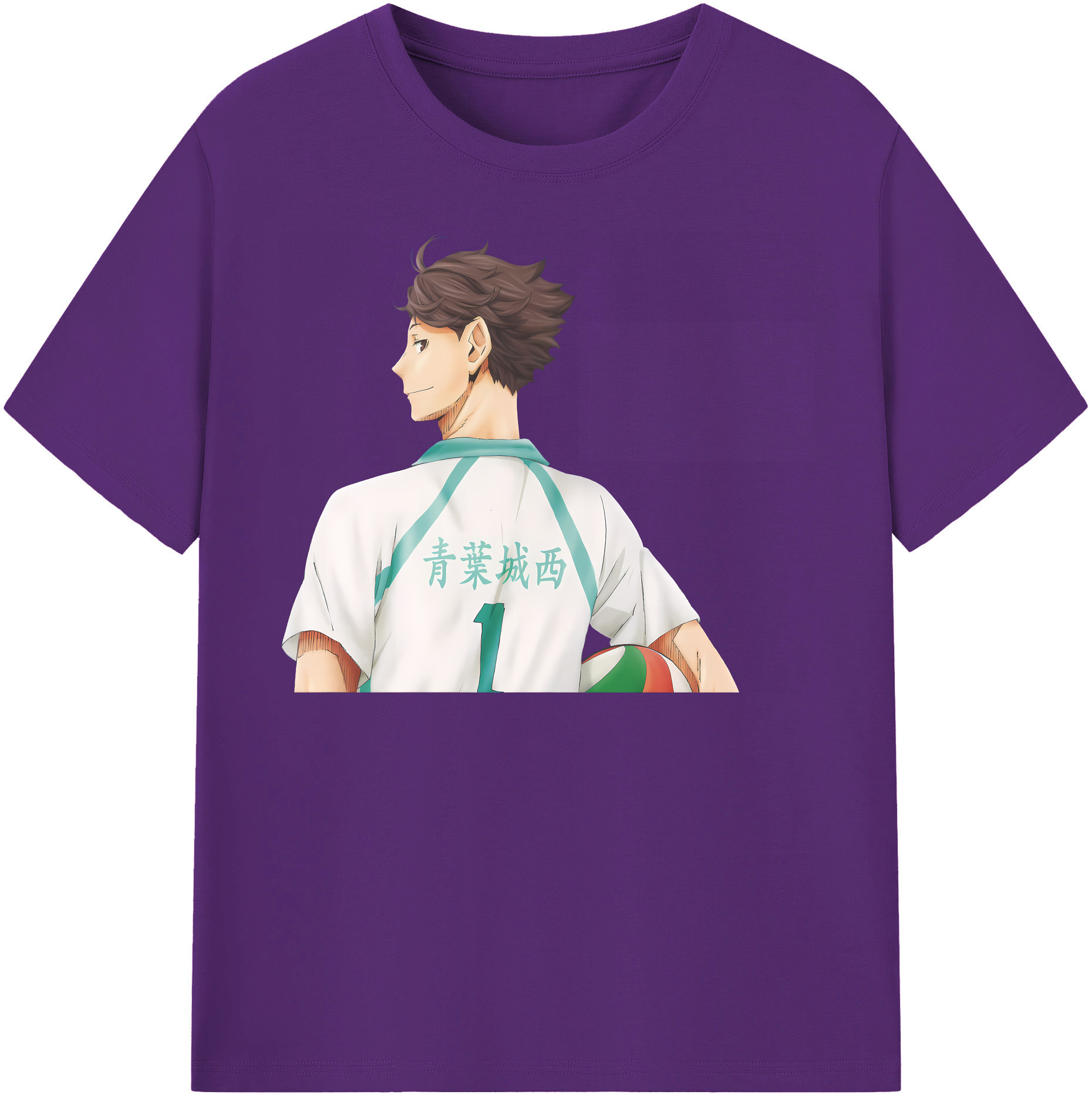 （画像用） ハイキュー!! Haikyu!! 綿100％半袖Tシャツ（フロントプリント）