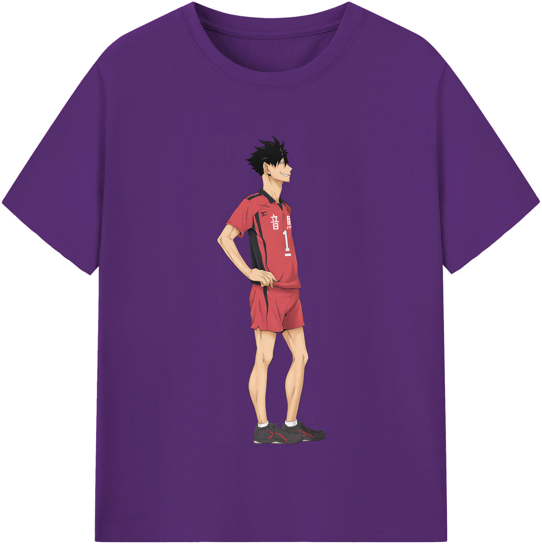（画像用） ハイキュー!! Haikyu!! 綿100％半袖Tシャツ（フロントプリント）