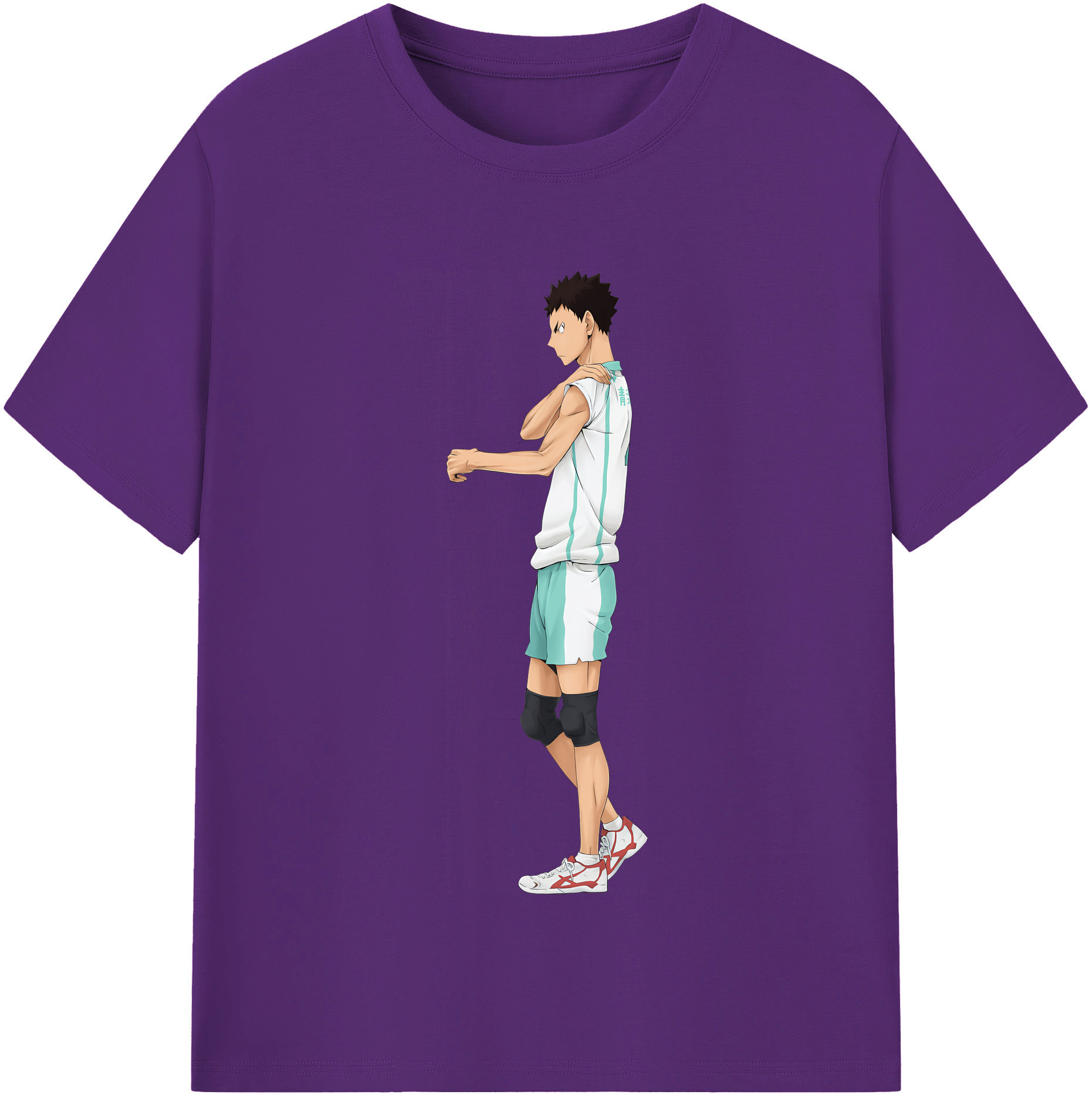 （画像用） ハイキュー!! Haikyu!! 綿100％半袖Tシャツ（フロントプリント）