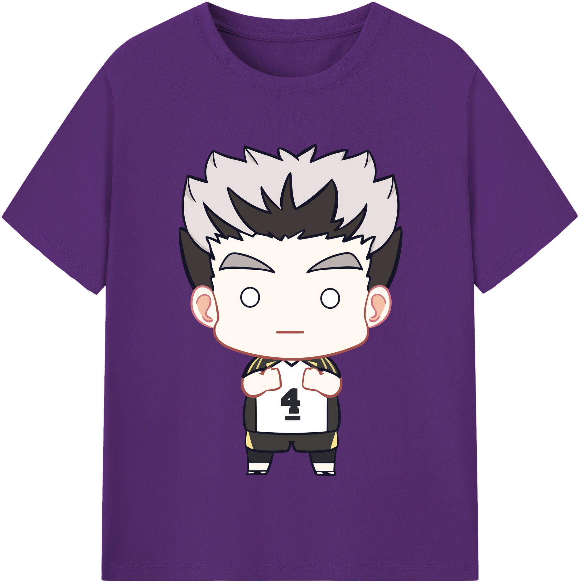 （画像用） ハイキュー!! Haikyu!! 綿100％半袖Tシャツ（フロントプリント）