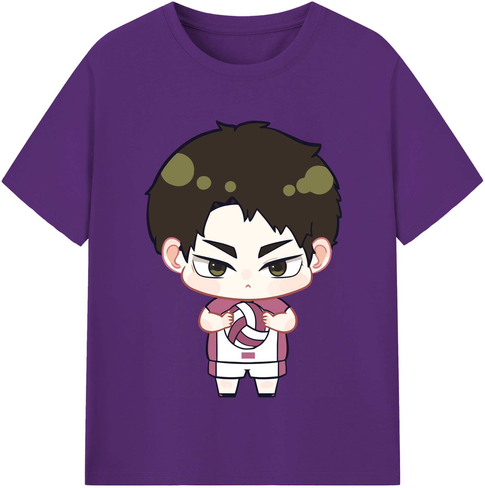 （画像用） ハイキュー!! Haikyu!! 綿100％半袖Tシャツ（フロントプリント）