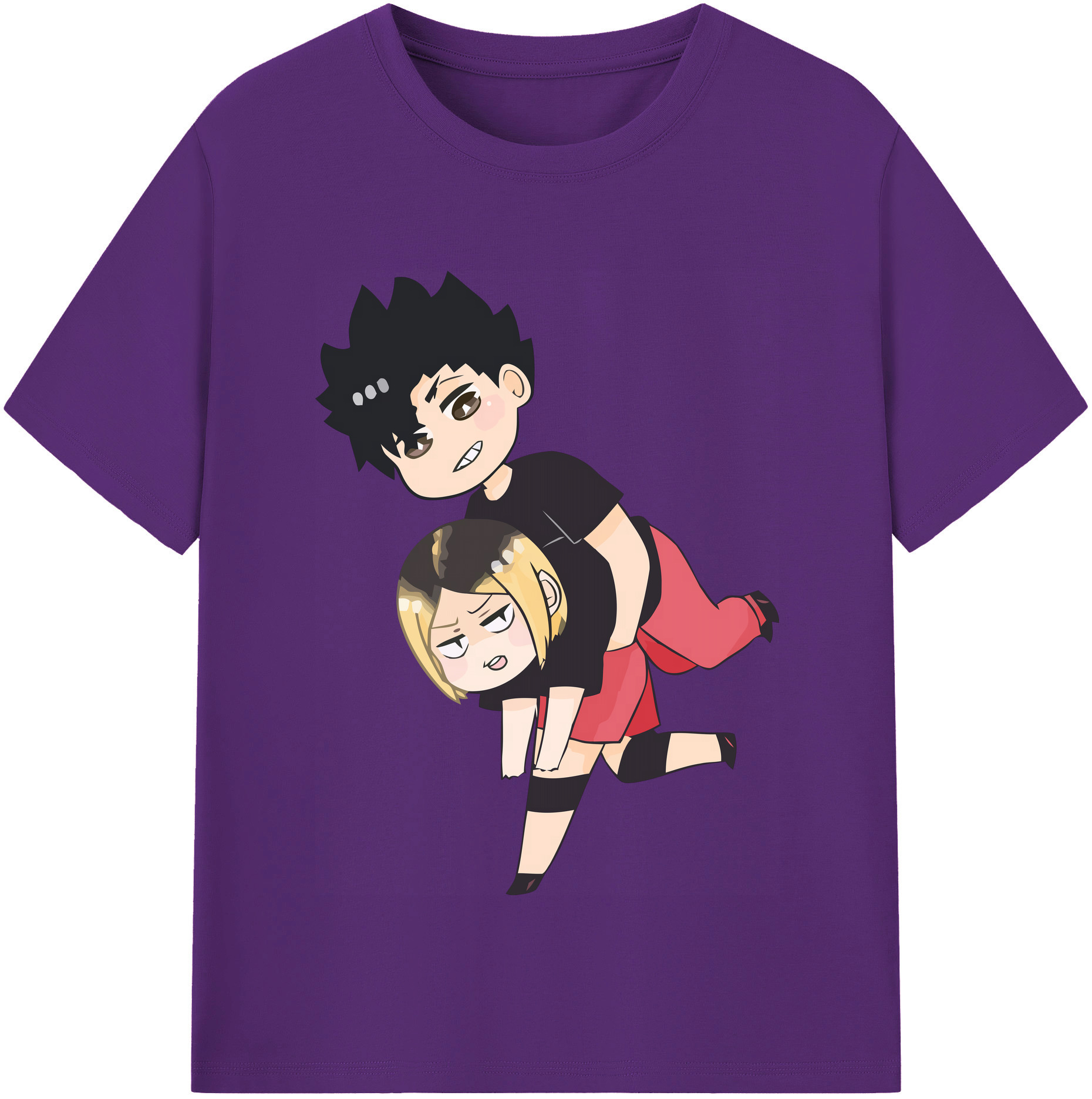（画像用） ハイキュー!! Haikyu!! 綿100％半袖Tシャツ（フロントプリント）