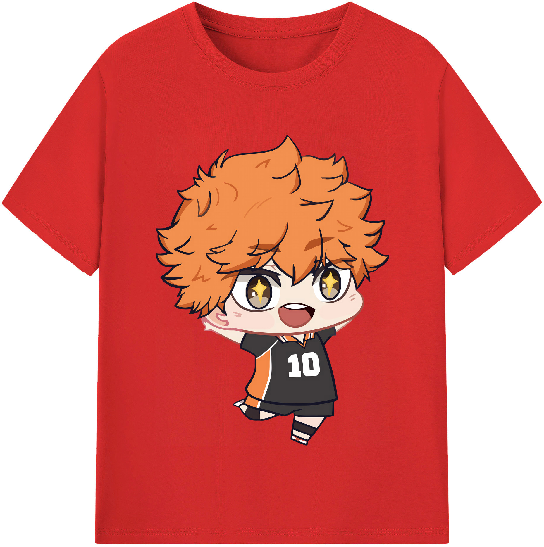 （画像用） ハイキュー!! Haikyu!! 綿100％半袖Tシャツ（フロントプリント）