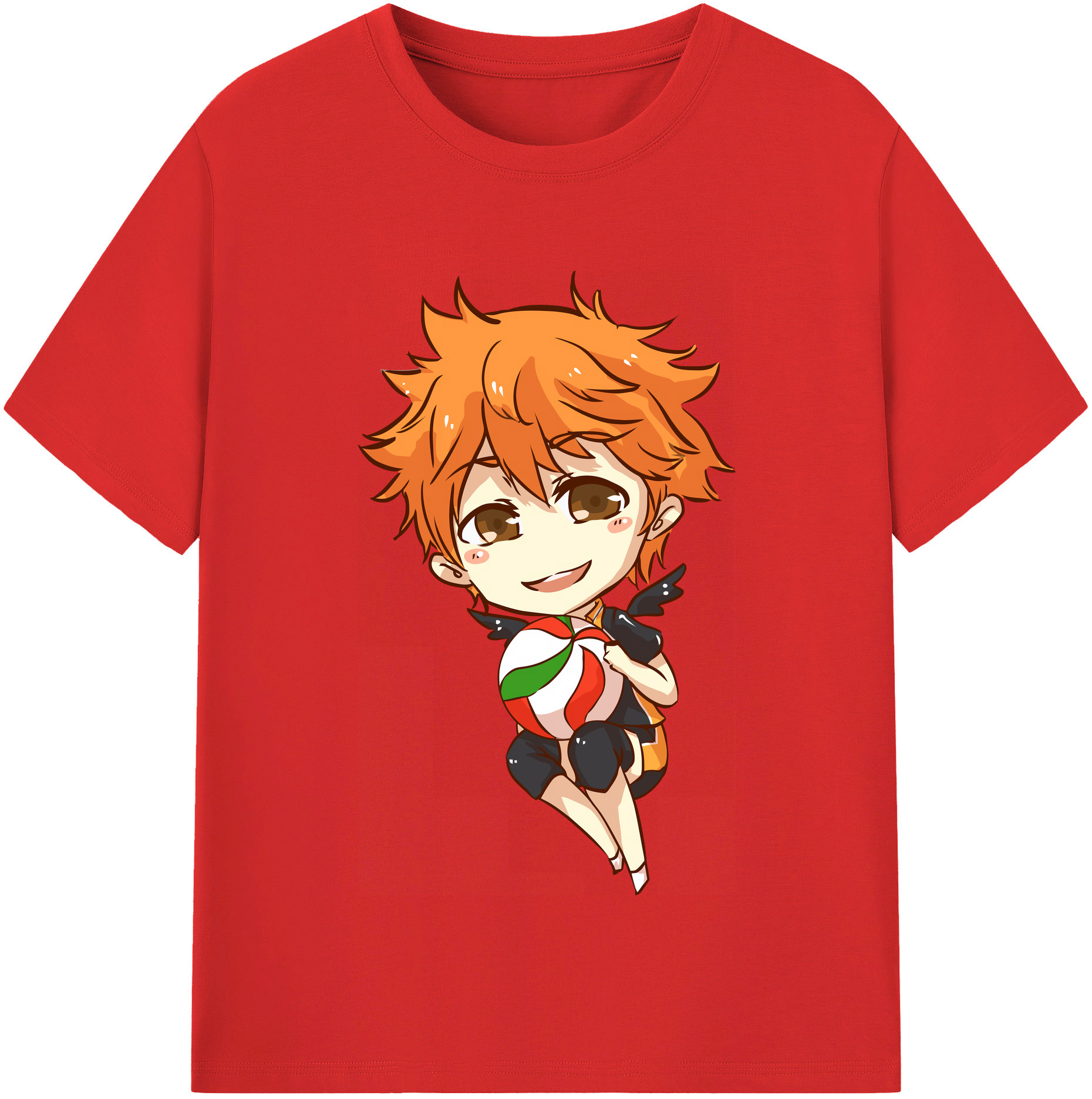 （画像用） ハイキュー!! Haikyu!! 綿100％半袖Tシャツ（フロントプリント）
