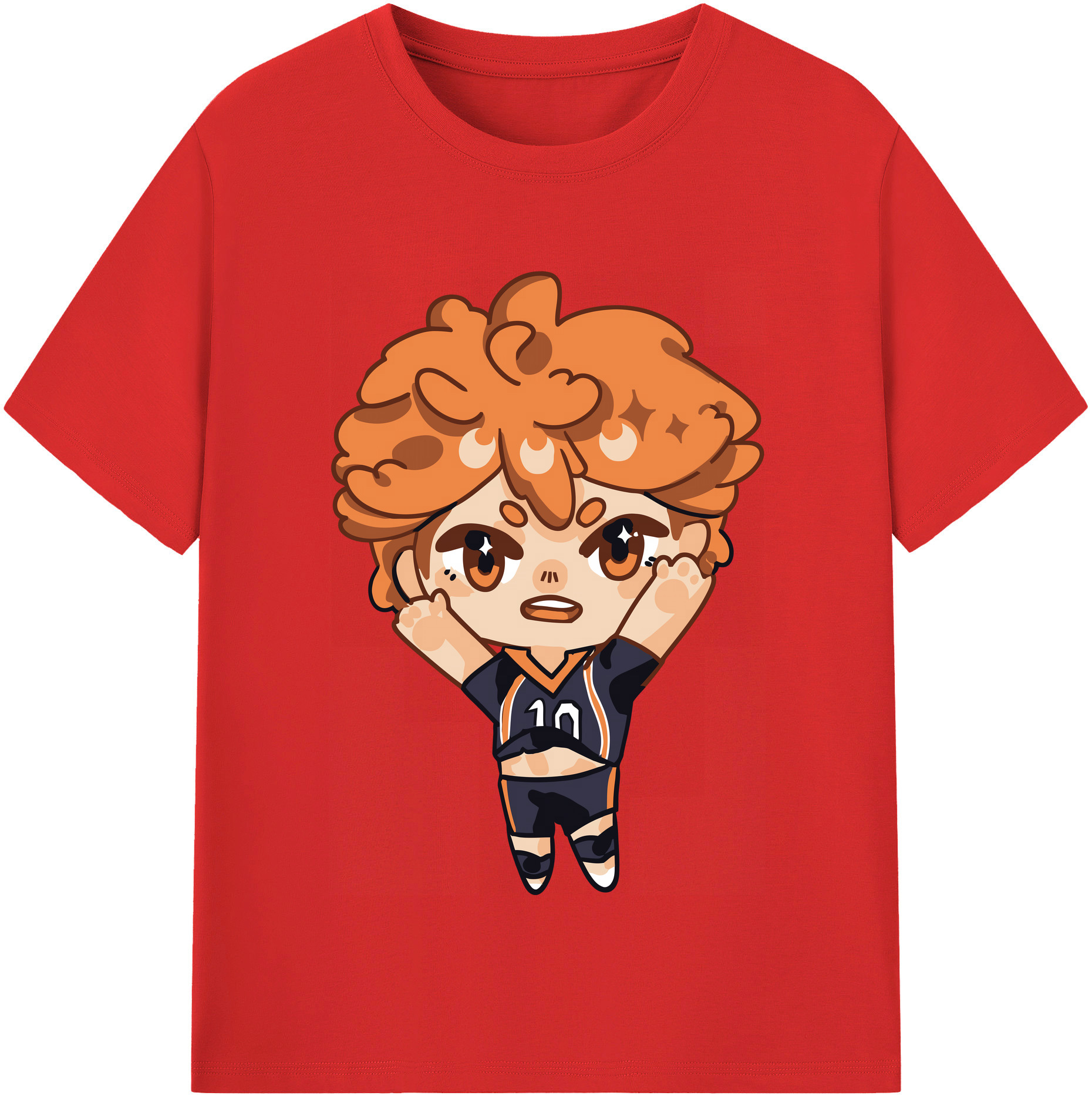 （画像用） ハイキュー!! Haikyu!! 綿100％半袖Tシャツ（フロントプリント）