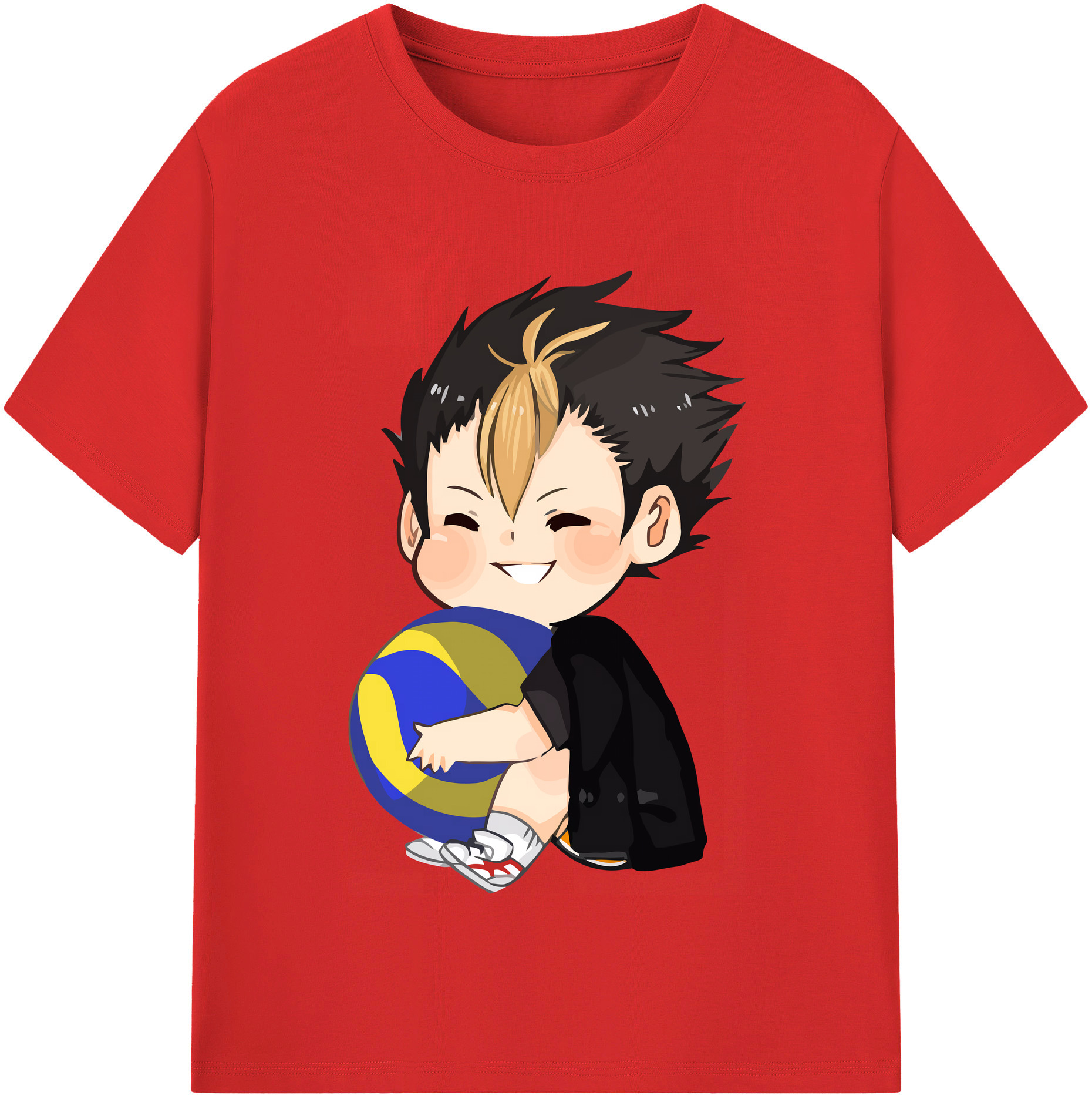 （画像用） ハイキュー!! Haikyu!! 綿100％半袖Tシャツ（フロントプリント）