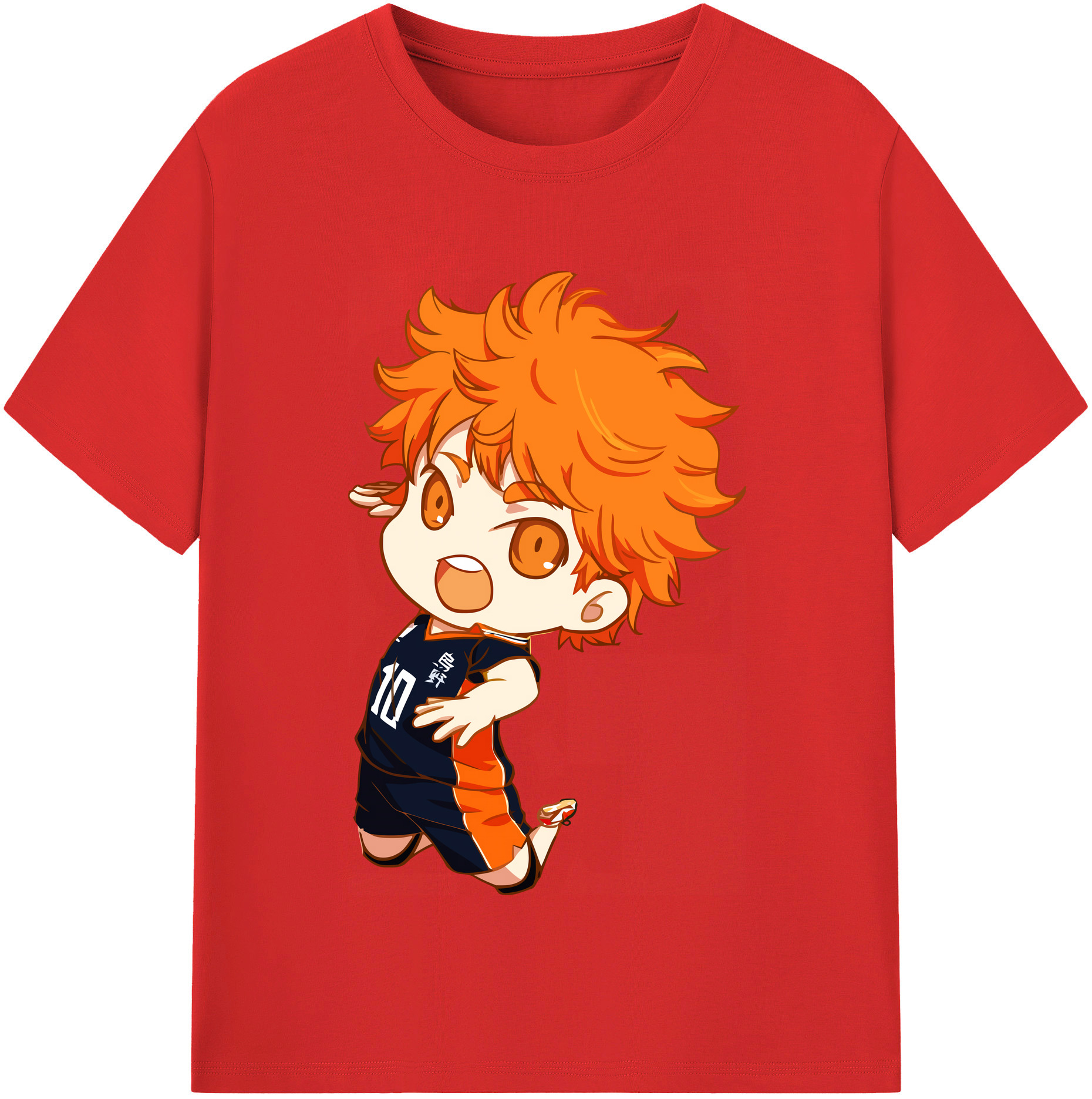 （画像用） ハイキュー!! Haikyu!! 綿100％半袖Tシャツ（フロントプリント）