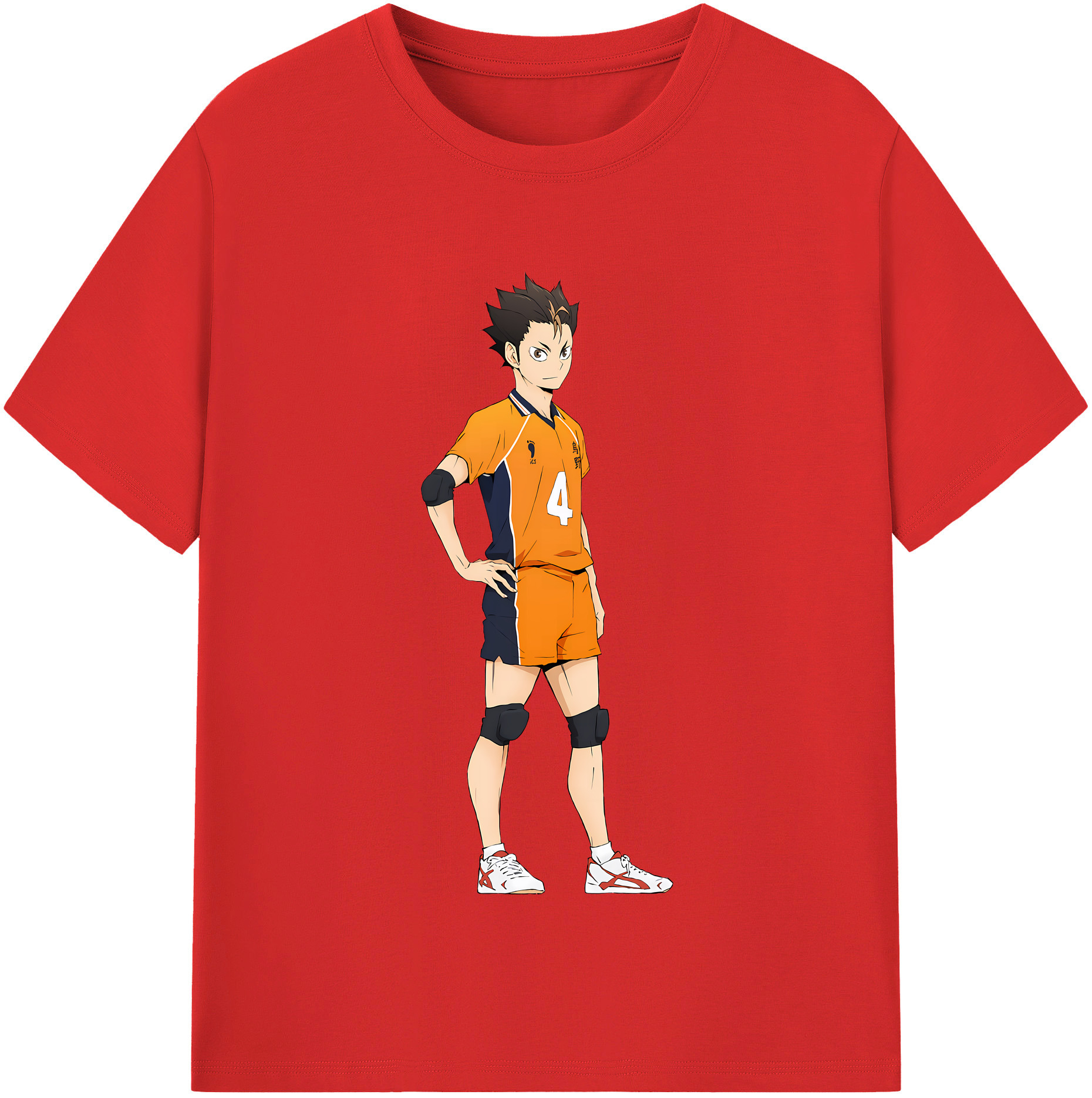 （画像用） ハイキュー!! Haikyu!! 綿100％半袖Tシャツ（フロントプリント）