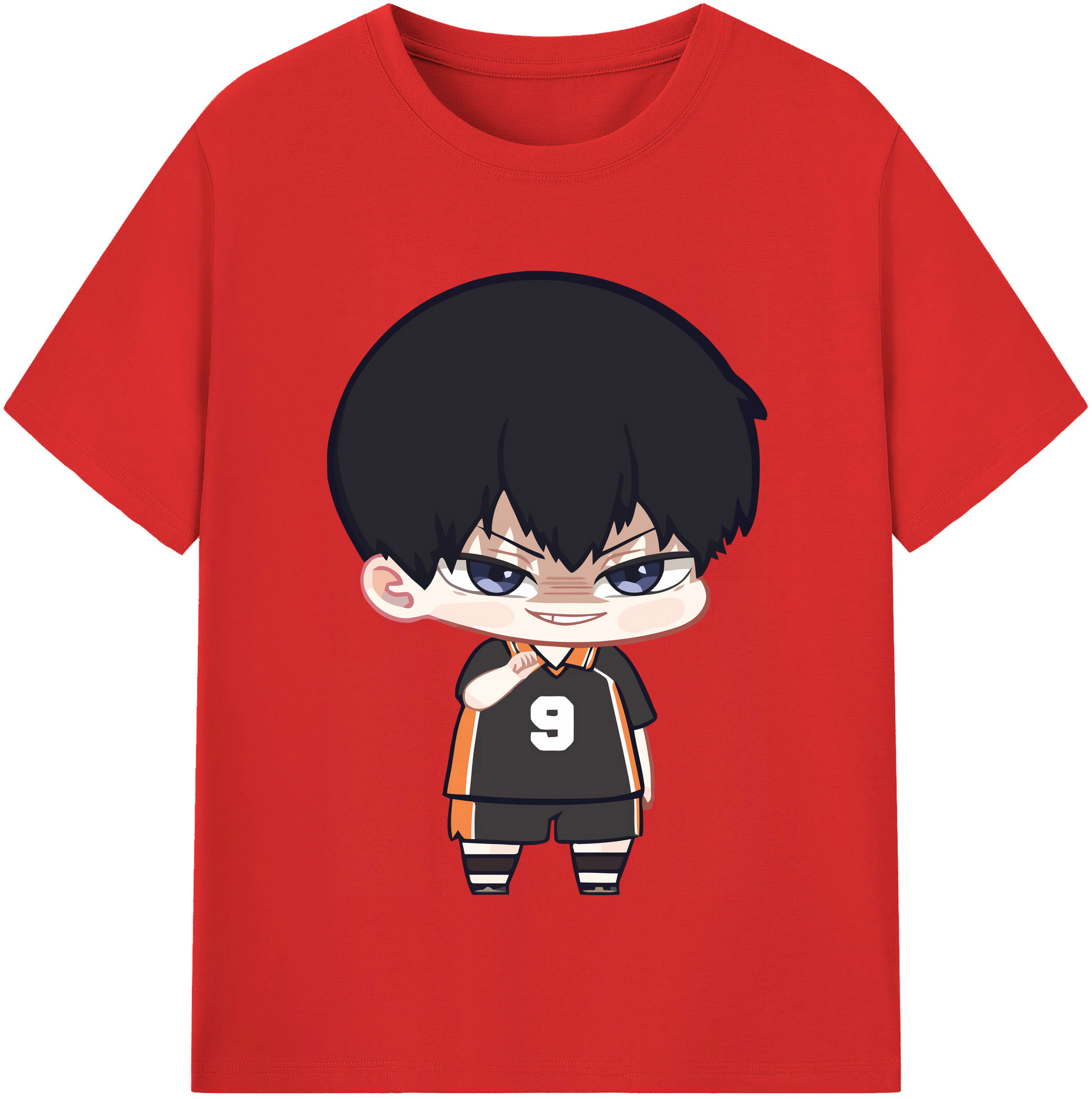 （画像用） ハイキュー!! Haikyu!! 綿100％半袖Tシャツ（フロントプリント）